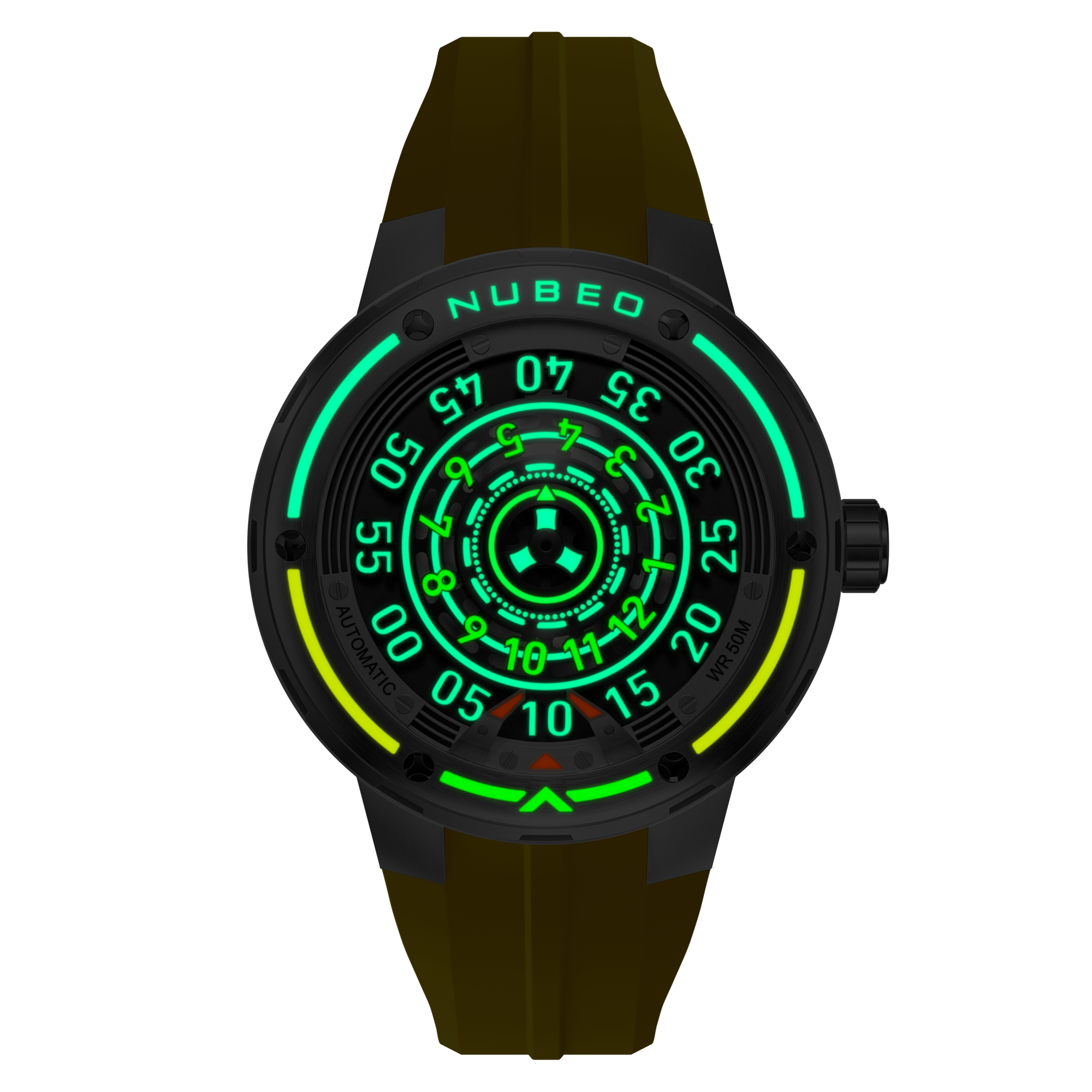 NUBEO Nubeo Orbiter Automatic Limited Edition Stellar Sunbeam Men's Watch NB-6117-05