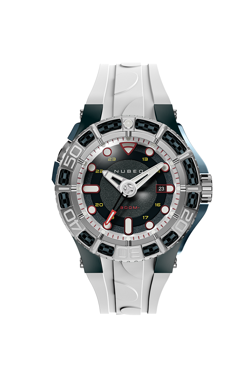 NUBEO Nubeo Manta Automatic Limited Edition Tidal Blue Men's Watch NB-6120-04