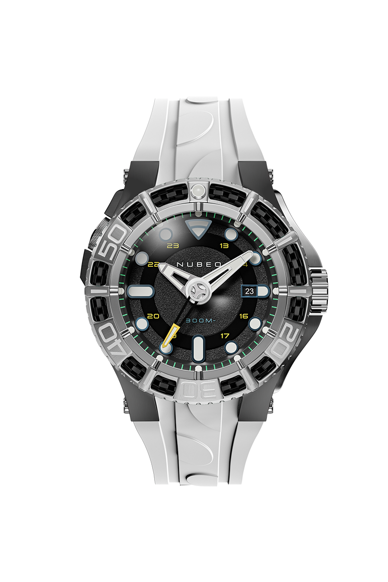 NUBEO Nubeo Manta Automatic Limited Edition Ocean Fog Men's Watch NB-6120-05