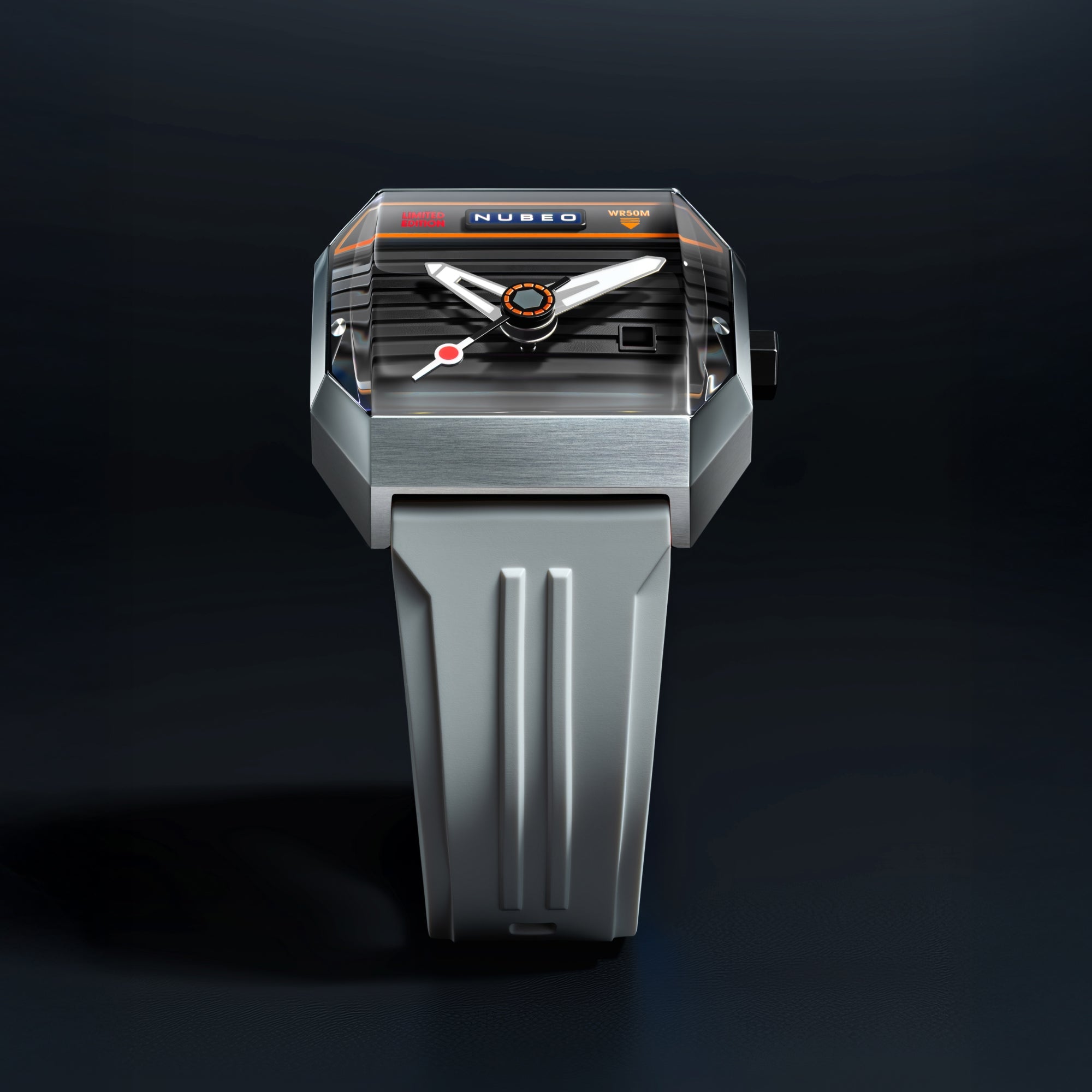 Nubeo Console Automatic Atari 2600 Limited Edition Joystick Shadow Men's Watch NB-6123-01