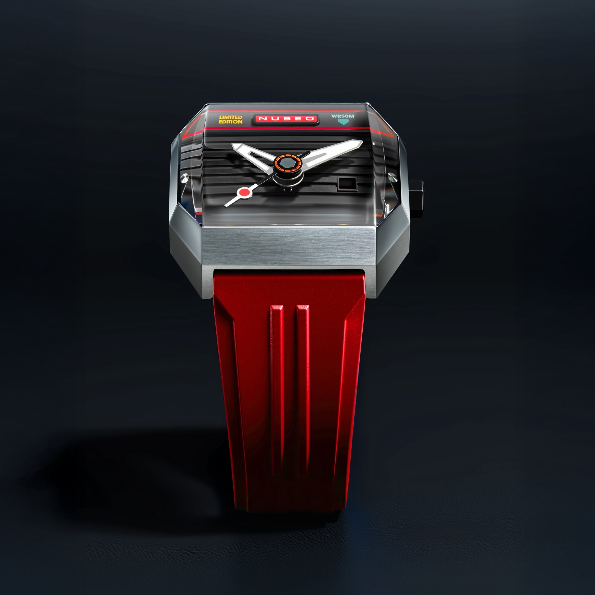 Nubeo Console Automatic Atari 2600 Limited Edition Radiant Ruby Men's Watch NB-6123-02