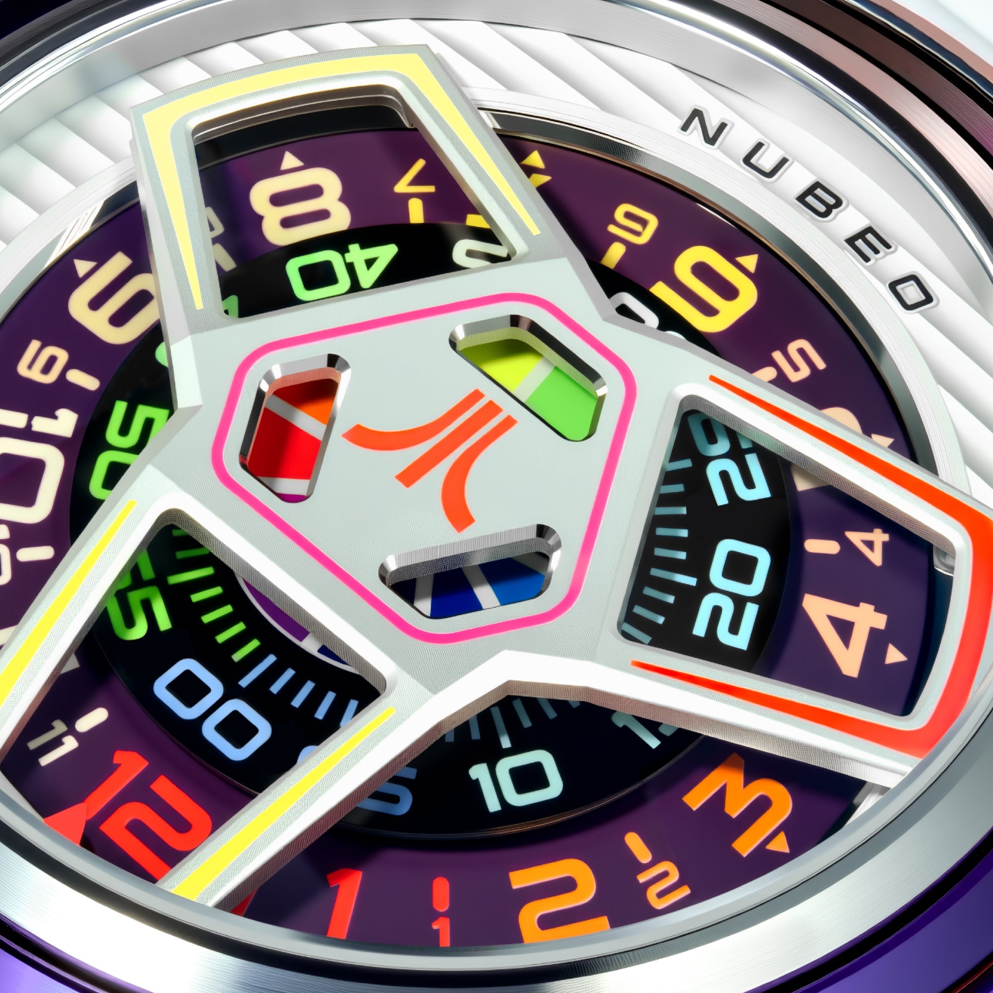 Nubeo Ventana Automatic Atari Retro Gamer Limited Edition Pixel Pulse Men's Watch NB-6125-01