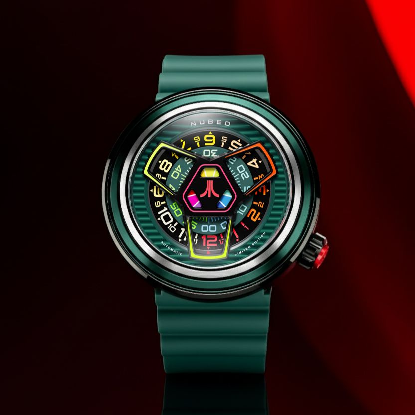 Nubeo Ventana Automatic Atari Retro Gamer Limited Edition Arcade Aura Men's Watch NB-6125-04