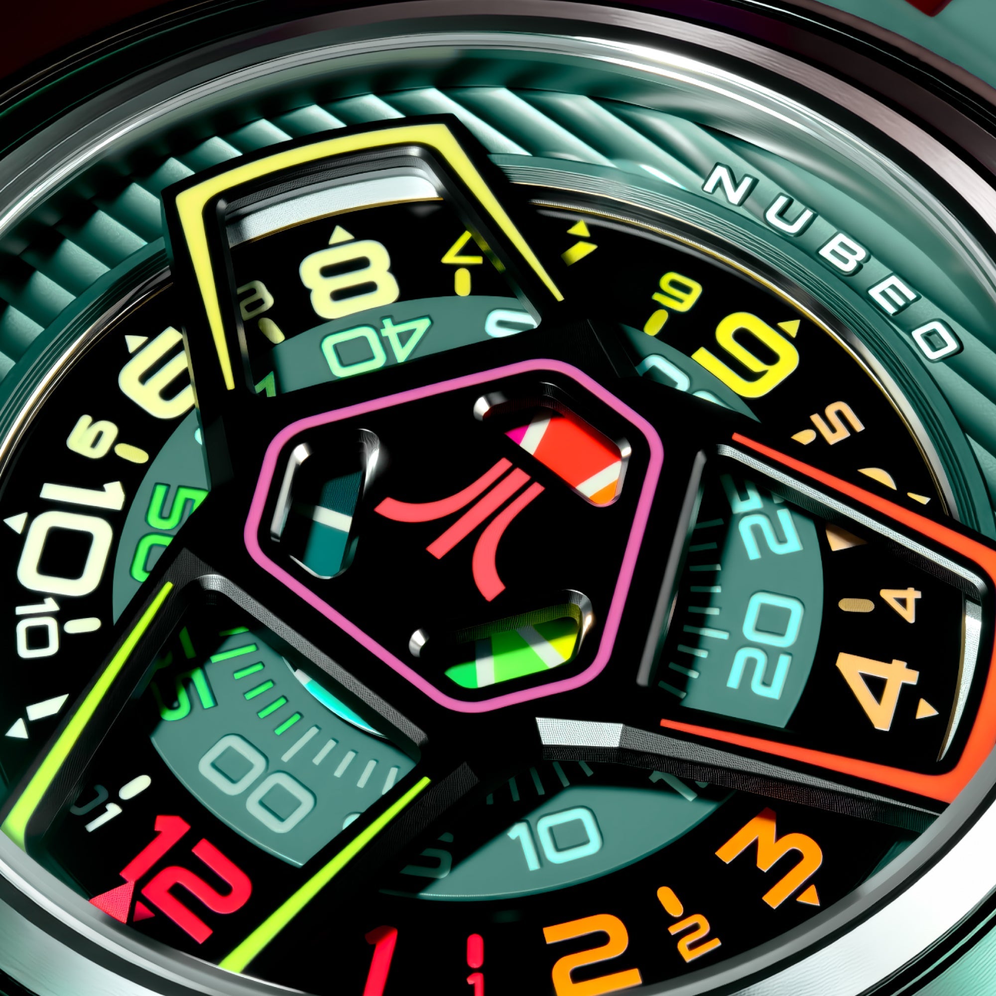 Nubeo Ventana Automatic Atari Retro Gamer Limited Edition Arcade Aura Men's Watch NB-6125-04