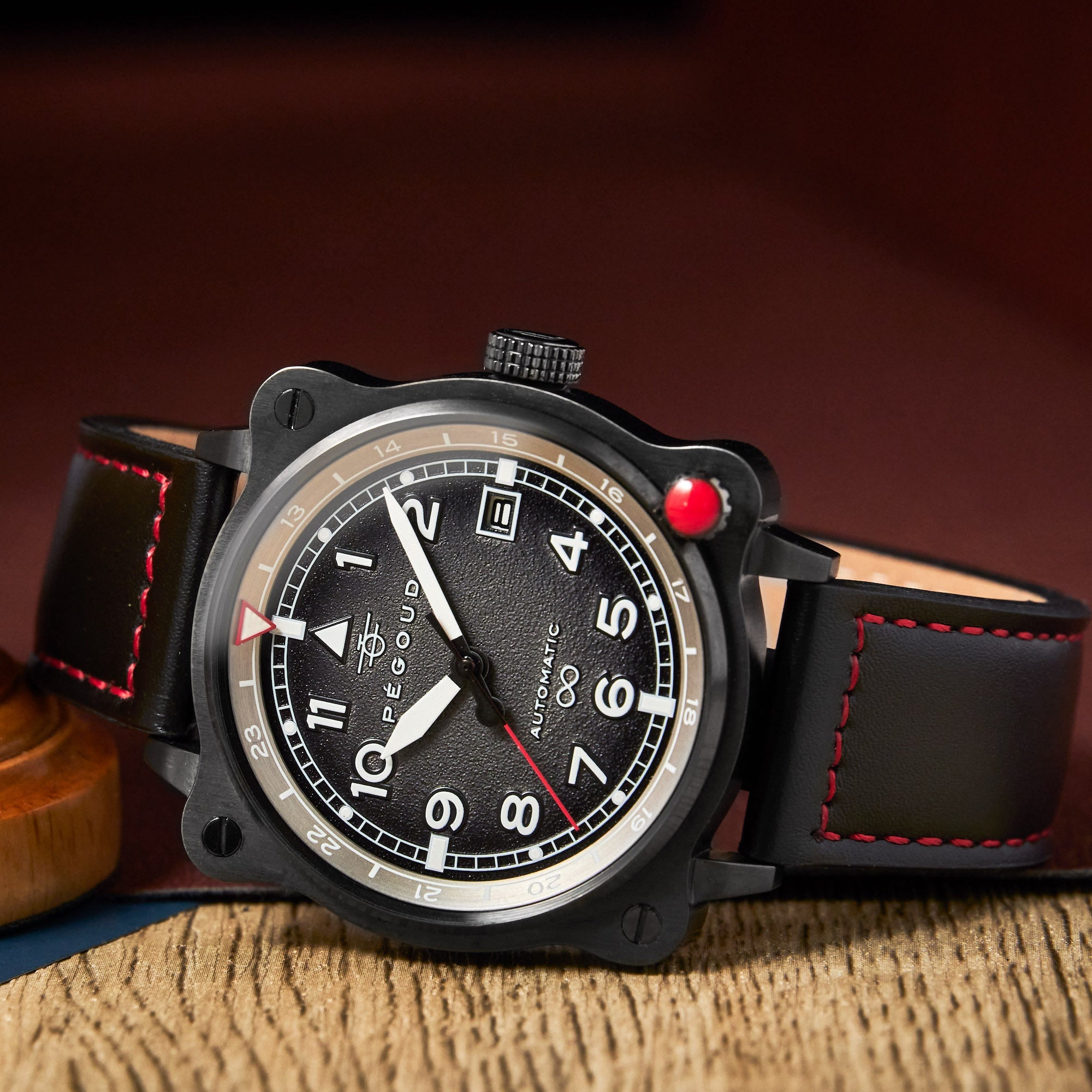 PEGOUD Pegoud Cabine Automatic Ashen Grey Men's Watch PG-9017-04