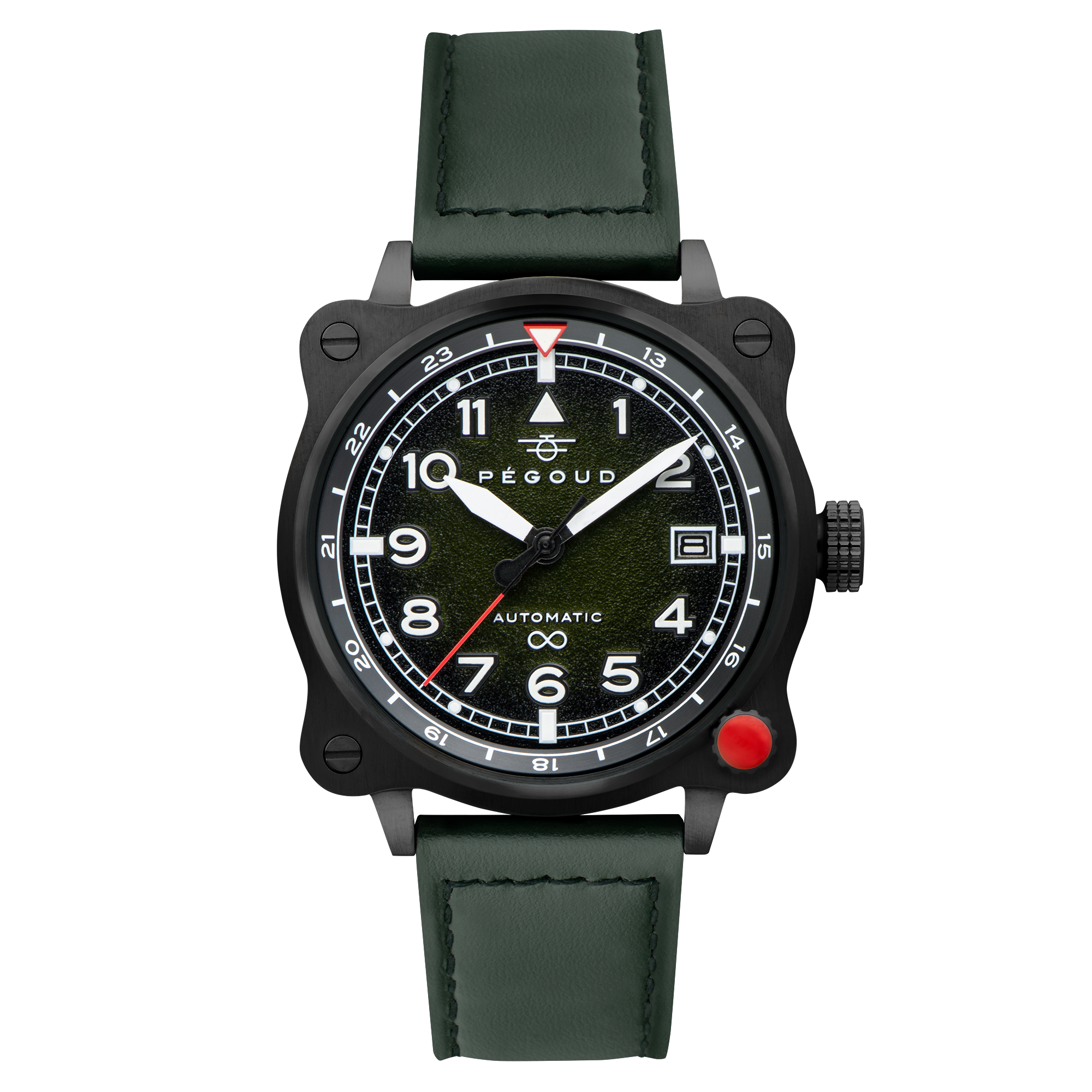 PEGOUD Pegoud Cabine Automatic Storm Black Men's Watch PG-9017-05