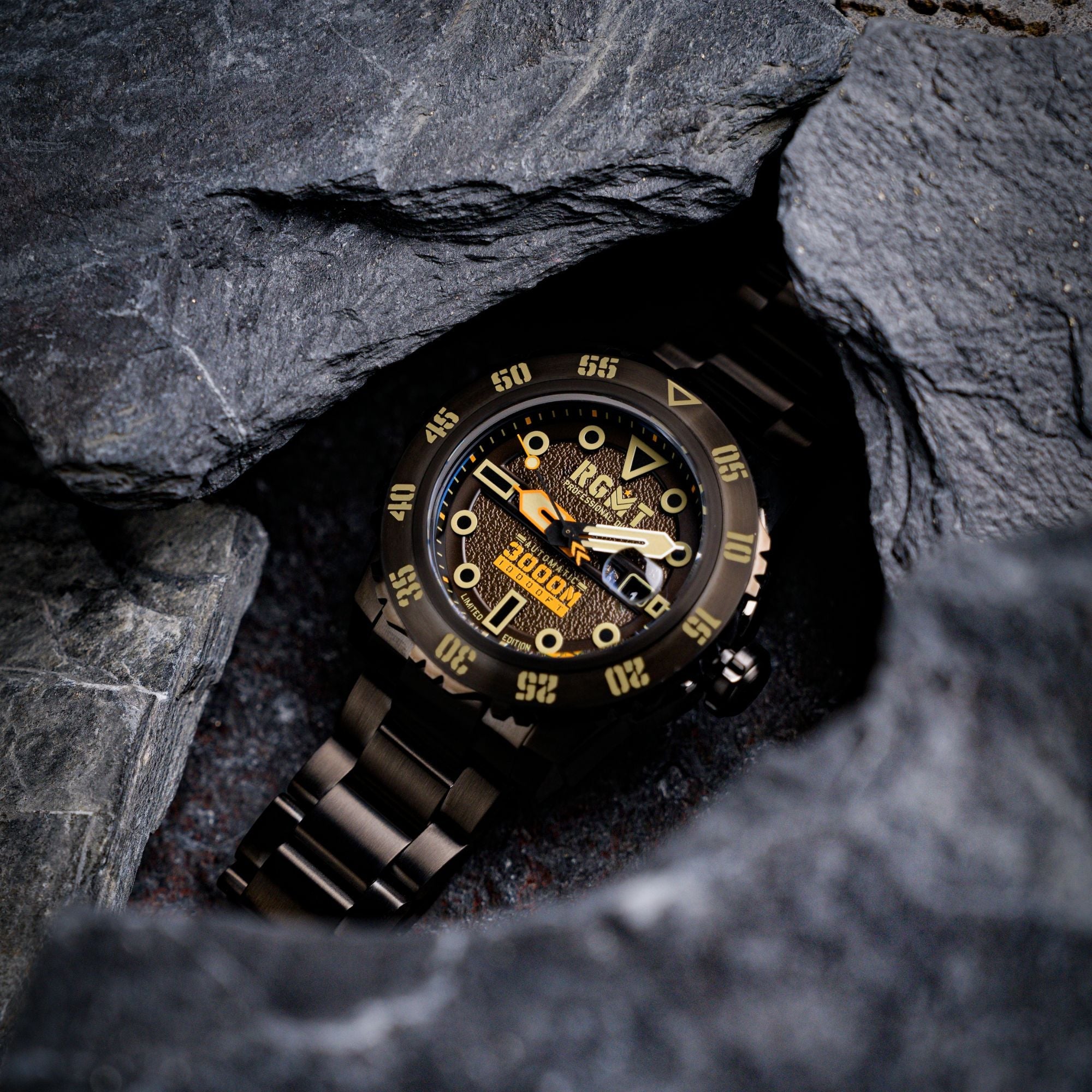 RGMT RGMT Ohio Automatic Limited Edition Chocolate Brown Watch RG-8034-0E