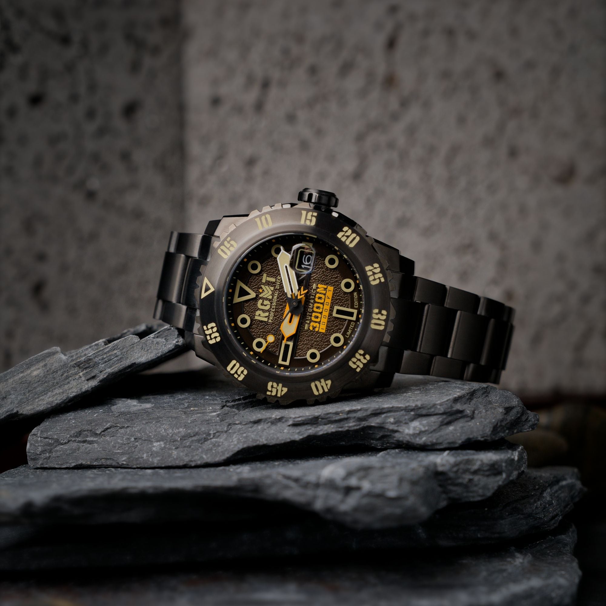 RGMT RGMT Ohio Automatic Limited Edition Chocolate Brown Watch RG-8034-0E