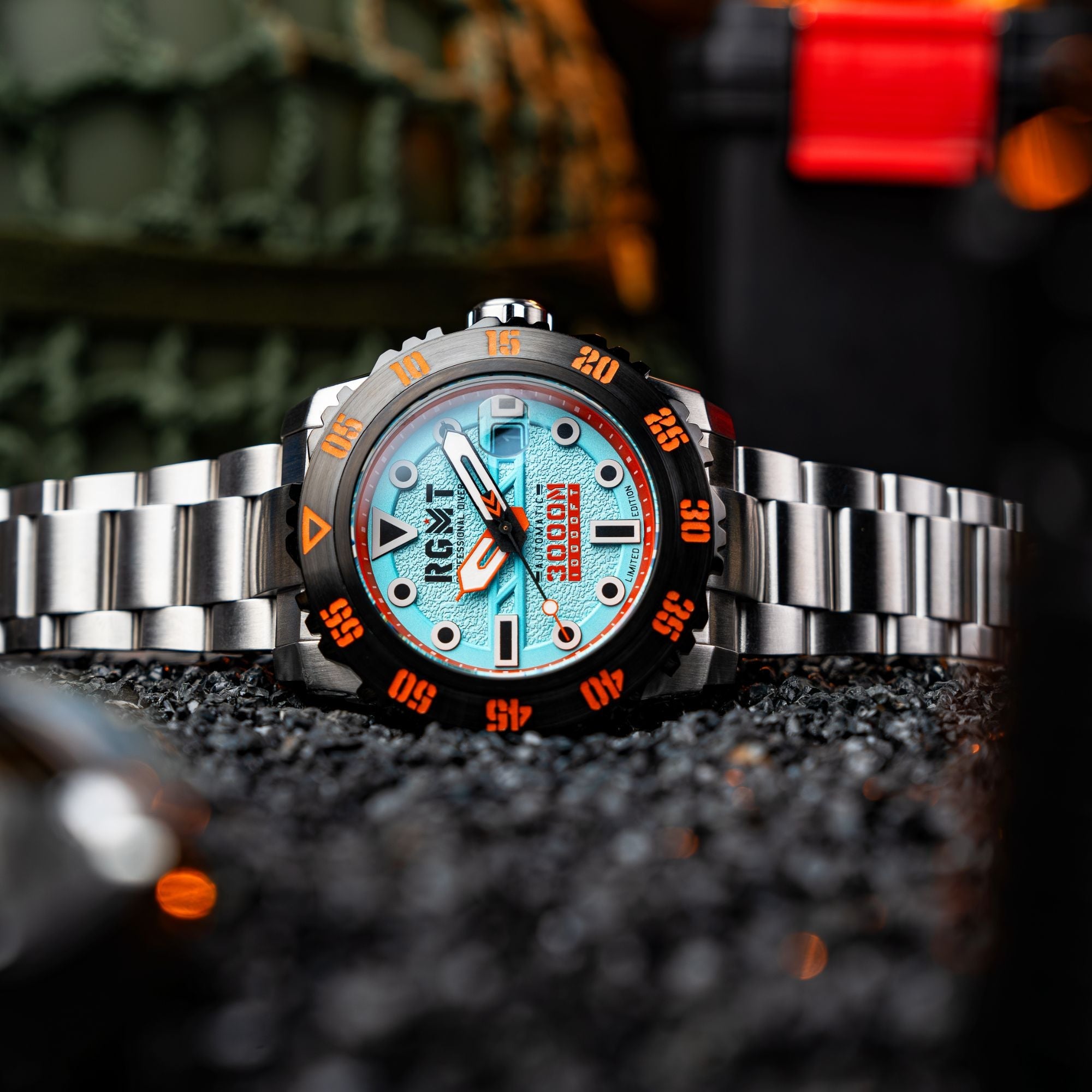 RGMT RGMT Ohio Automatic Limited Edition Dawn Blue Watch RG-8034-0G