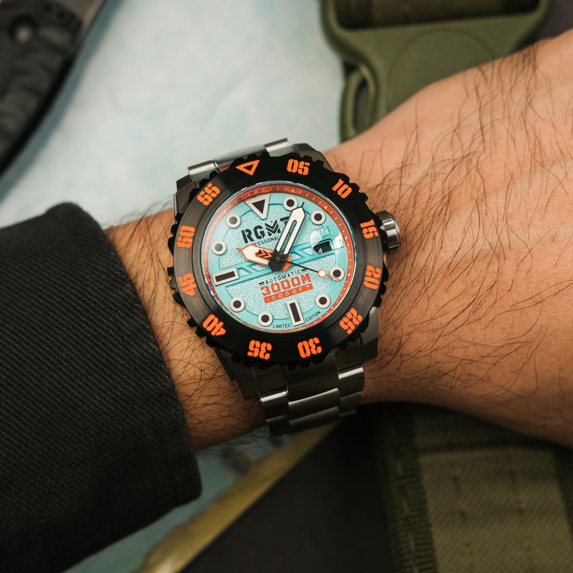 RGMT RGMT Ohio Automatic Limited Edition Dawn Blue Watch RG-8034-0G
