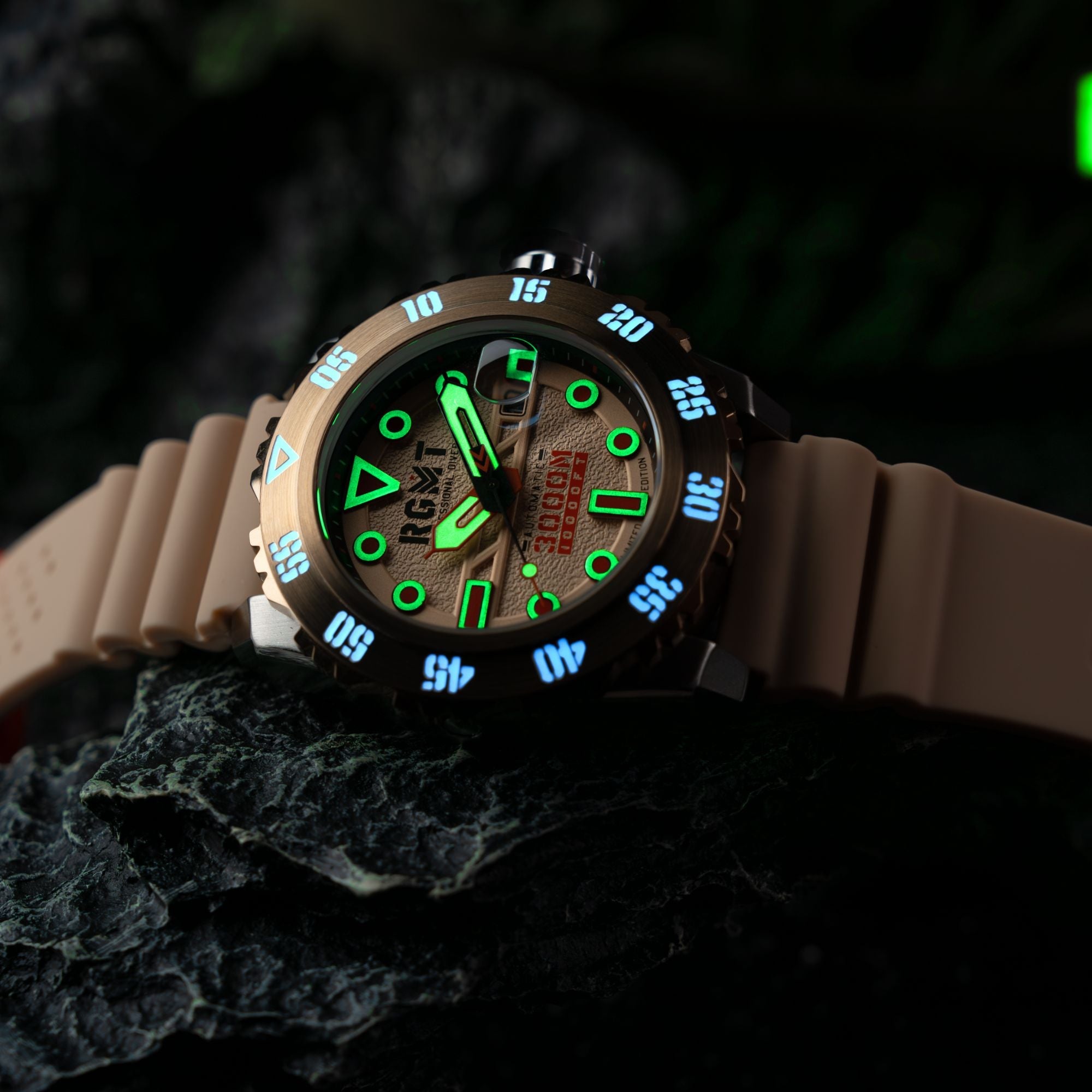 RGMT RGMT Ohio Automatic Limited Edition Tawny Brown Watch RG-8034-0H