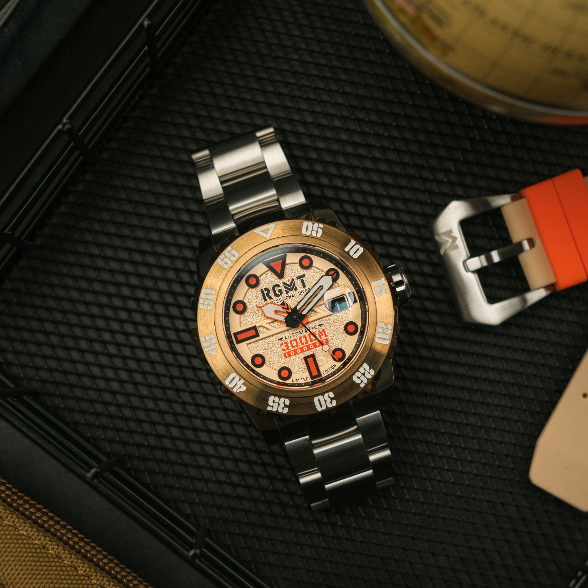RGMT RGMT Ohio Automatic Limited Edition Tawny Brown Watch RG-8034-0H