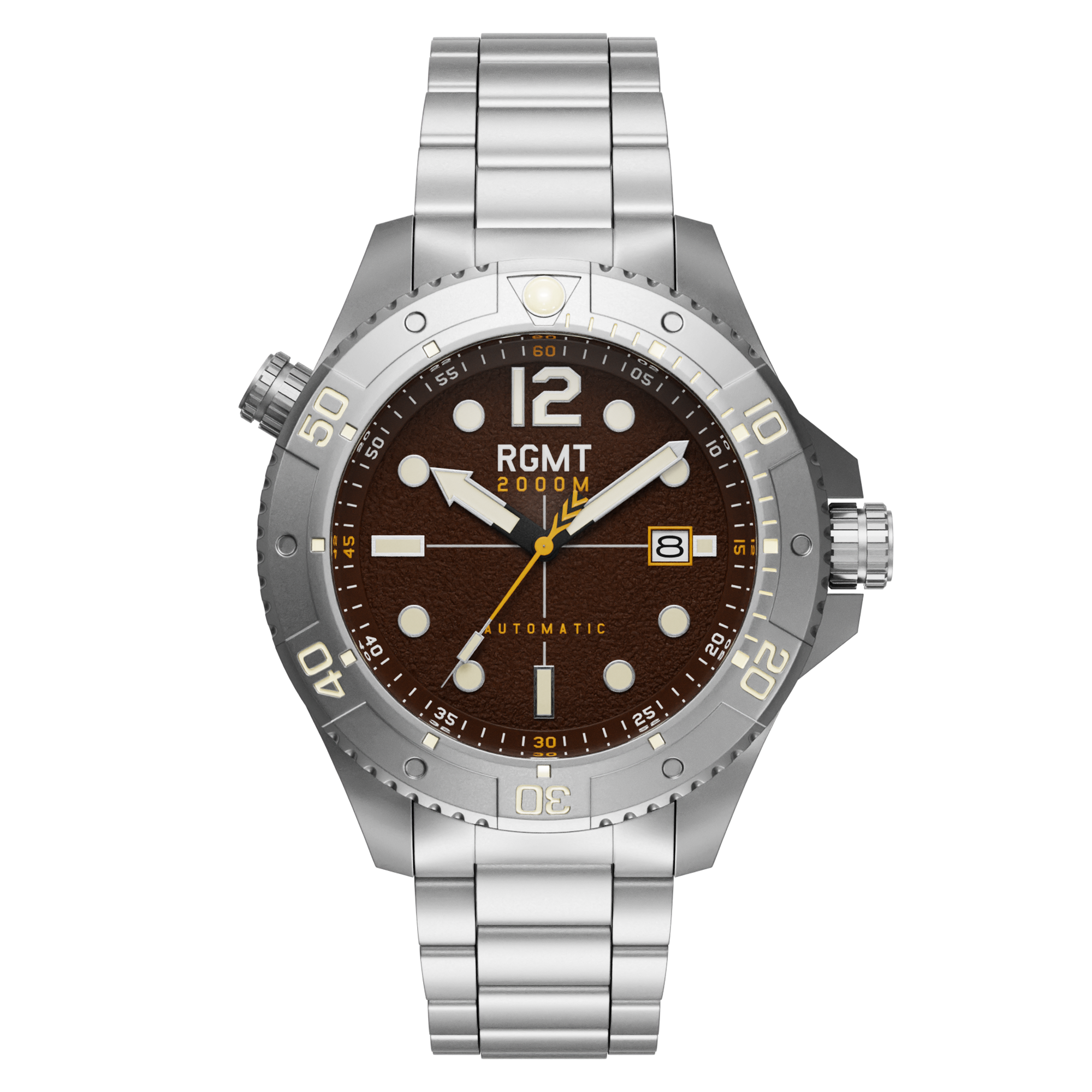 RGMT RGMT Demolition Automatic Men's Japanese Automatic Brown Watch RG-8037-44