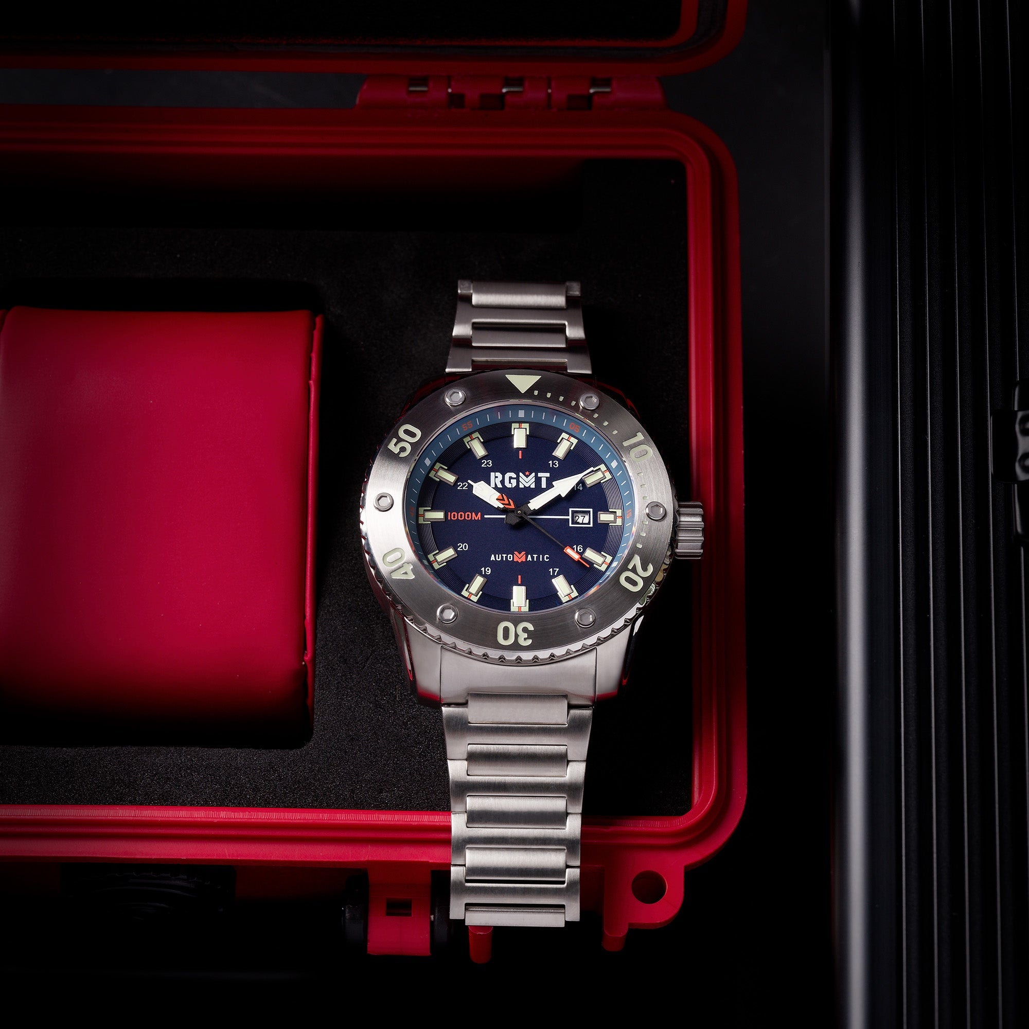RGMT RGMT All-Brite Automatic Men's Summit Blue Watch RG-8056-22