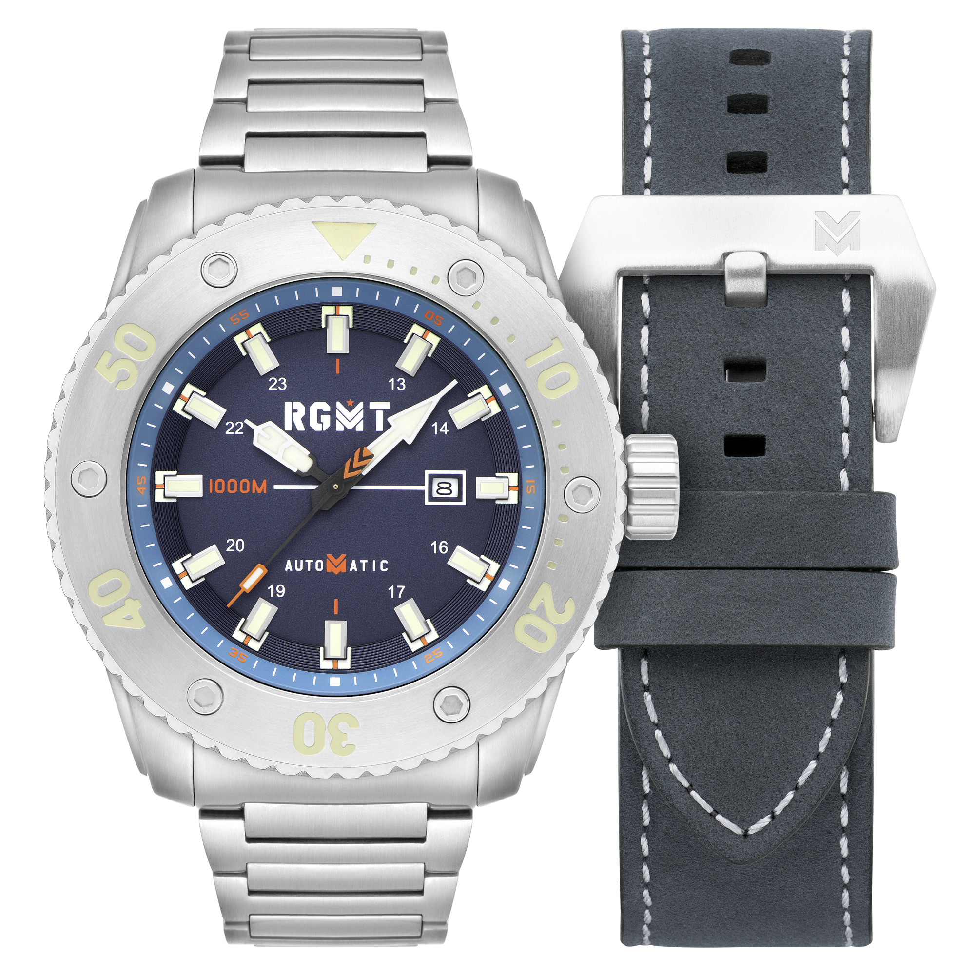RGMT RGMT All-Brite Automatic Men's Summit Blue Watch RG-8056-22