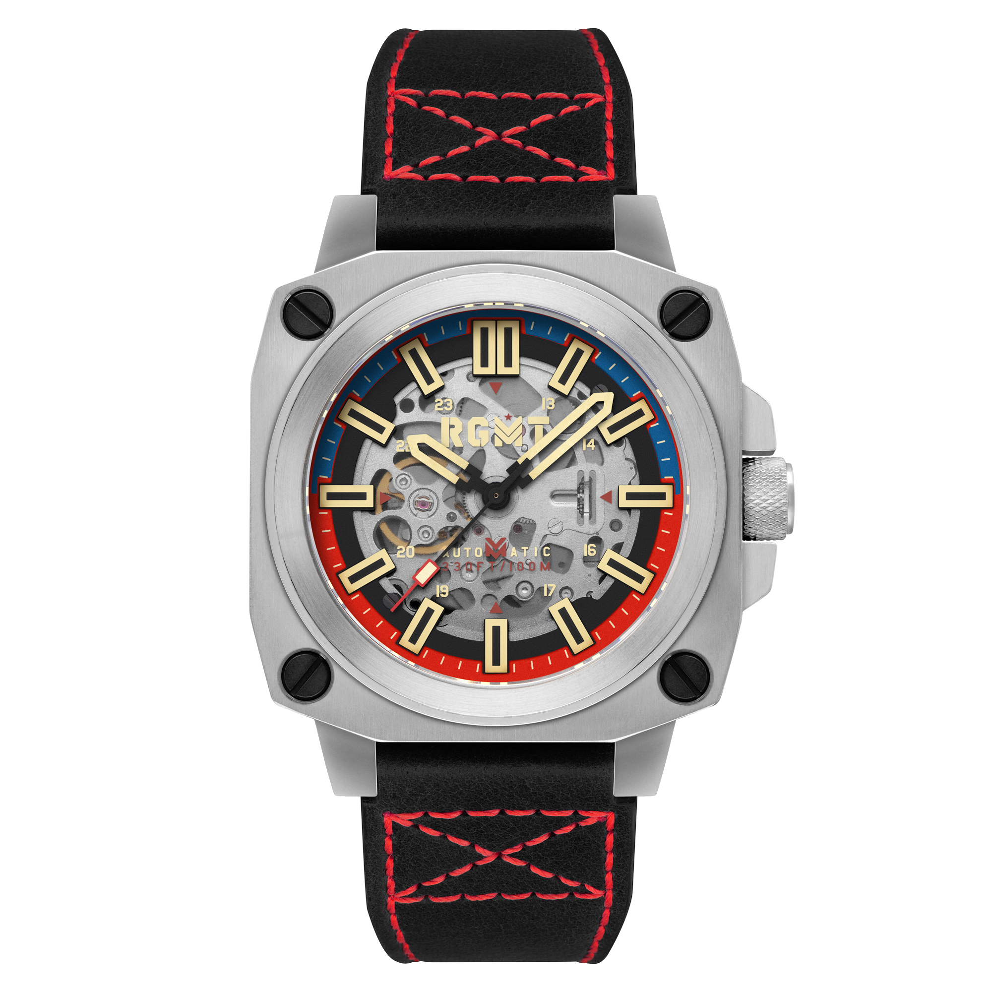 RGMT RGMT Altimeter Skeleton Automatic Navy Blue Watch RG-8064-02