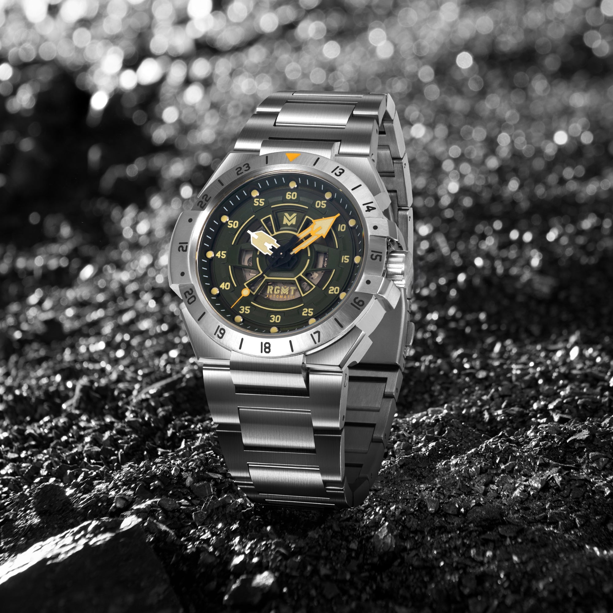 RGMT RGMT Himars Automatic Jungle Green Men's Watch RG-8065-33