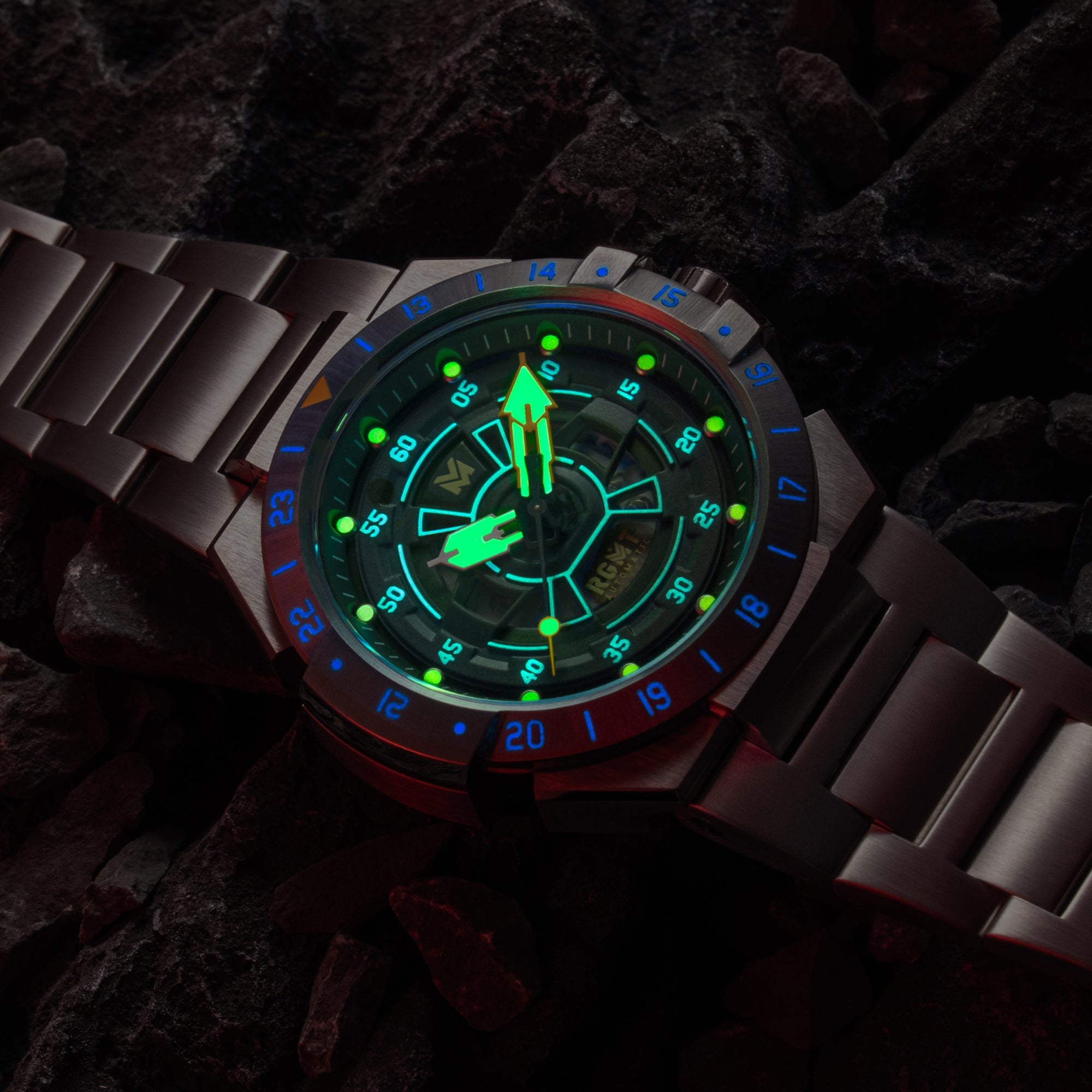 RGMT RGMT Himars Automatic Jungle Green Men's Watch RG-8065-33