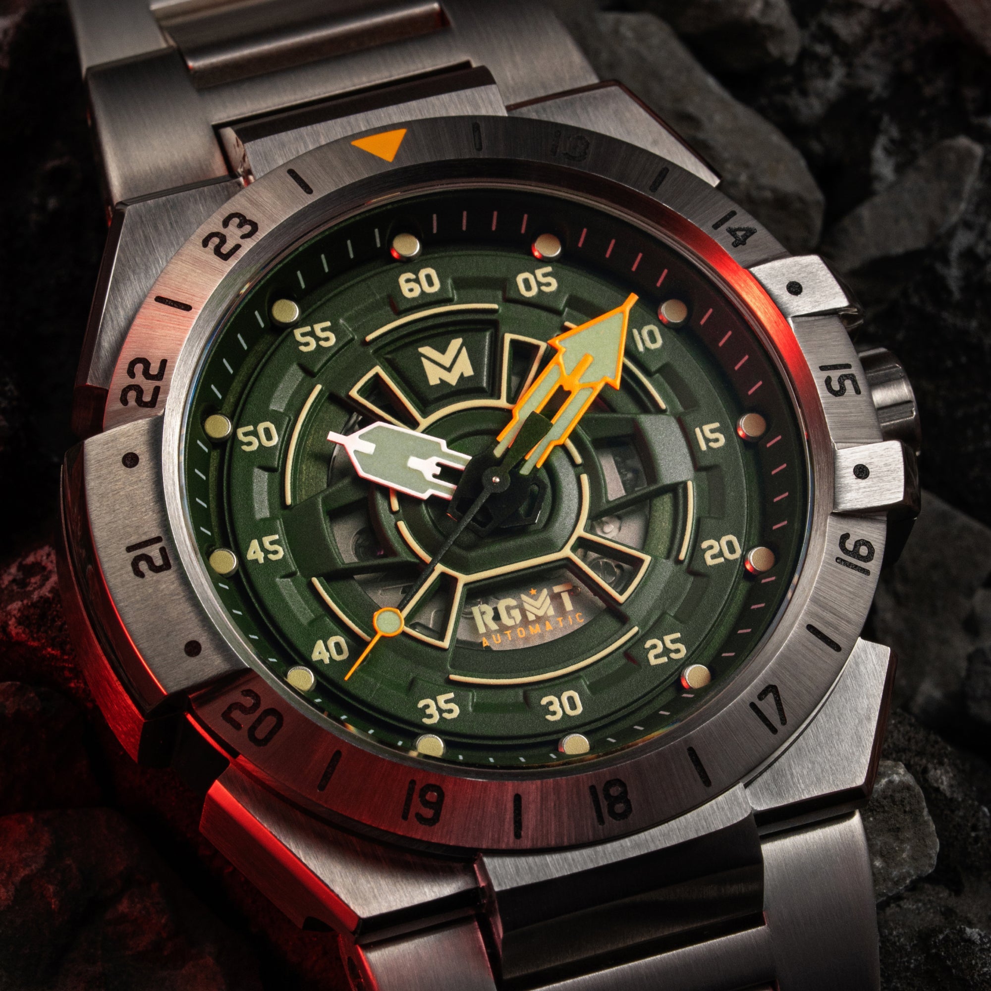 RGMT RGMT Himars Automatic Jungle Green Men's Watch RG-8065-33