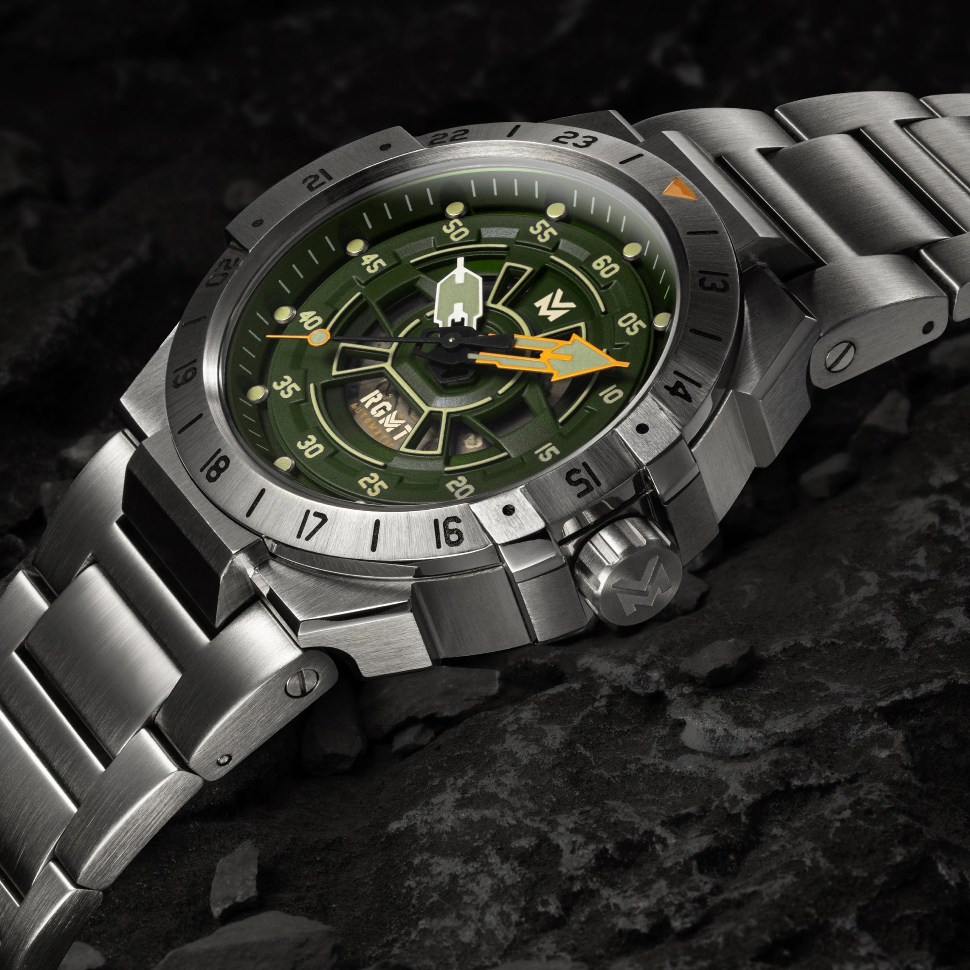 RGMT RGMT Himars Automatic Jungle Green Men's Watch RG-8065-33