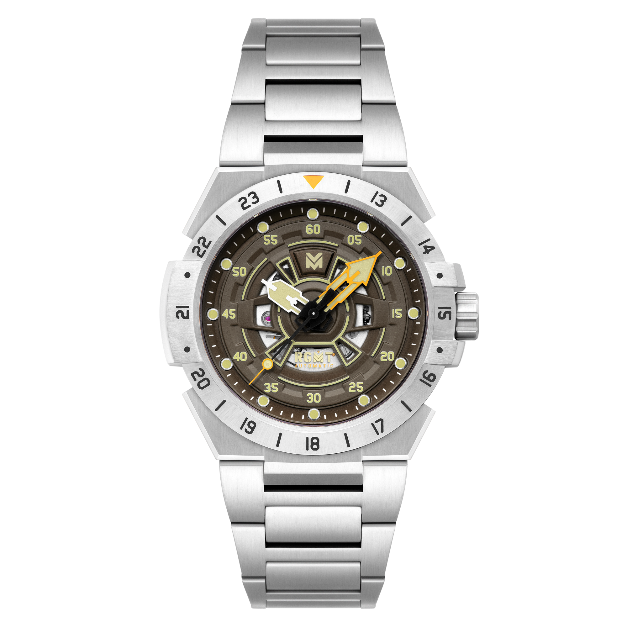 RGMT RGMT Himars Automatic Tactical Brown Men's Watch RG-8065-44