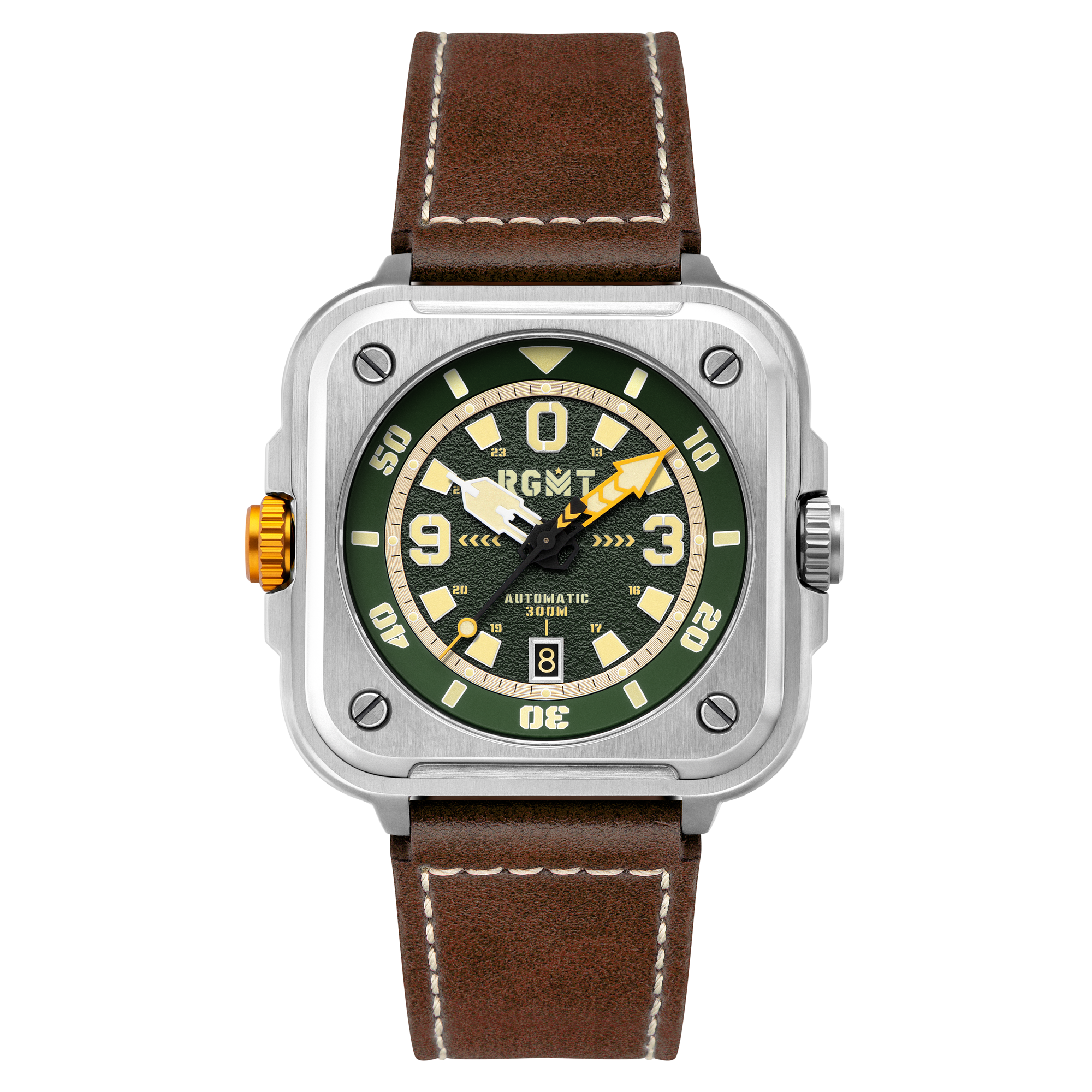 RGMT RGMT Pershing Automatic Camo Green Men's Watch RG-8066-02