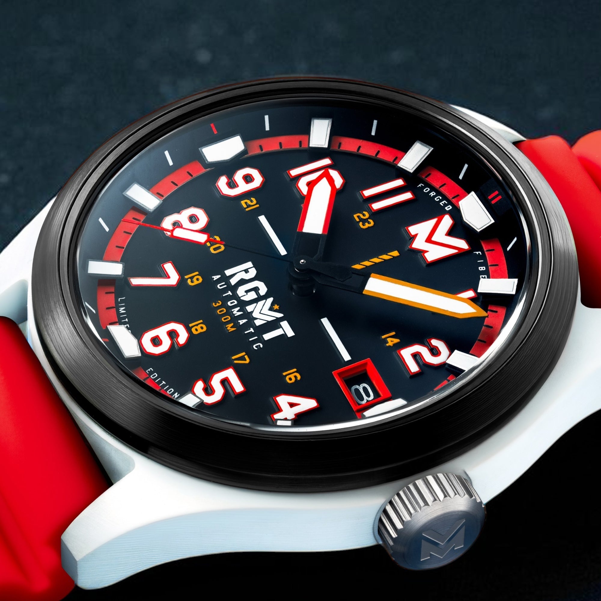 RGMT RGMT Defender Automatic Limited Edition Battalion Black Men's Watch RG-8069-04