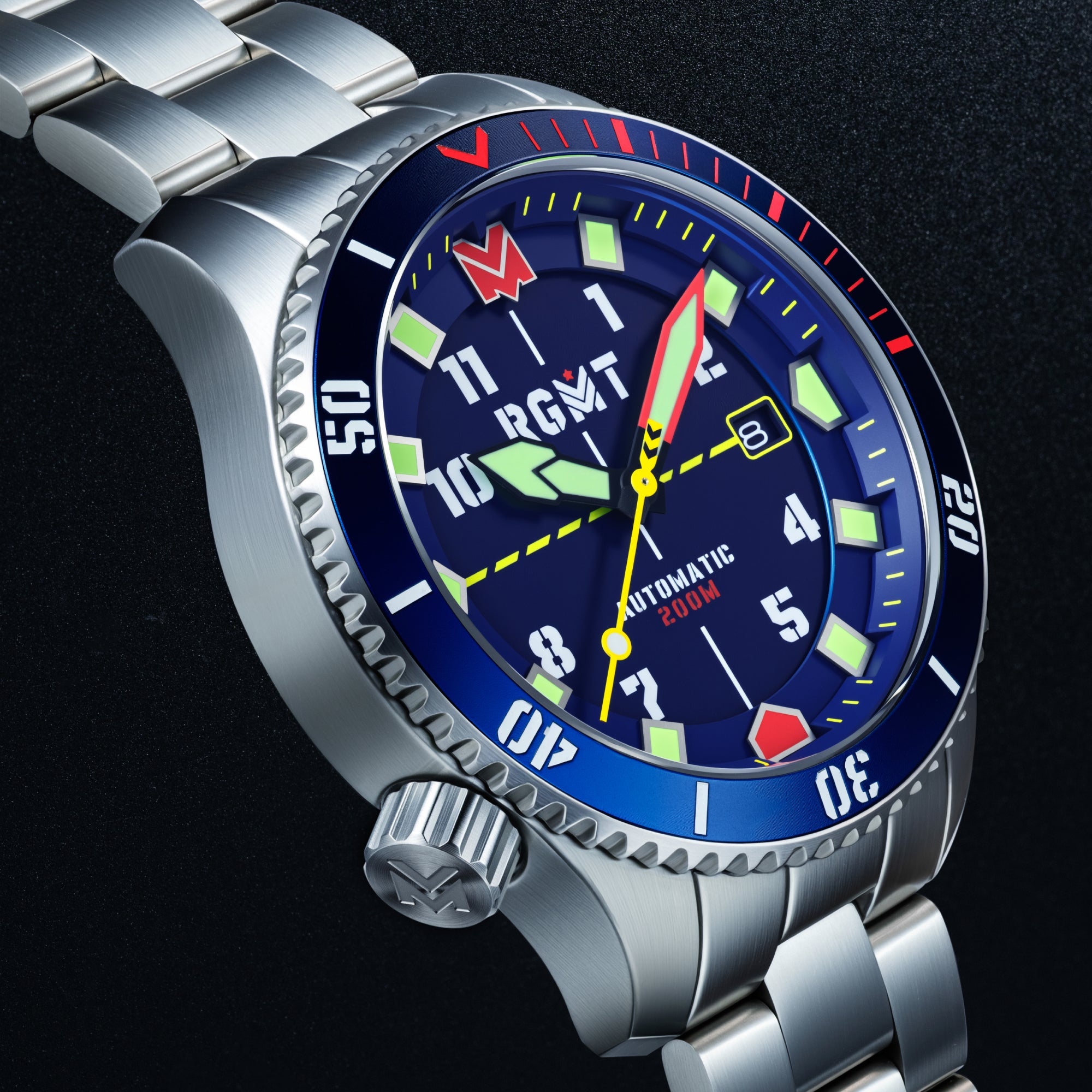 RGMT RGMT Recon Diver Automatic Sea Blue Men's Watch RG-8075-22