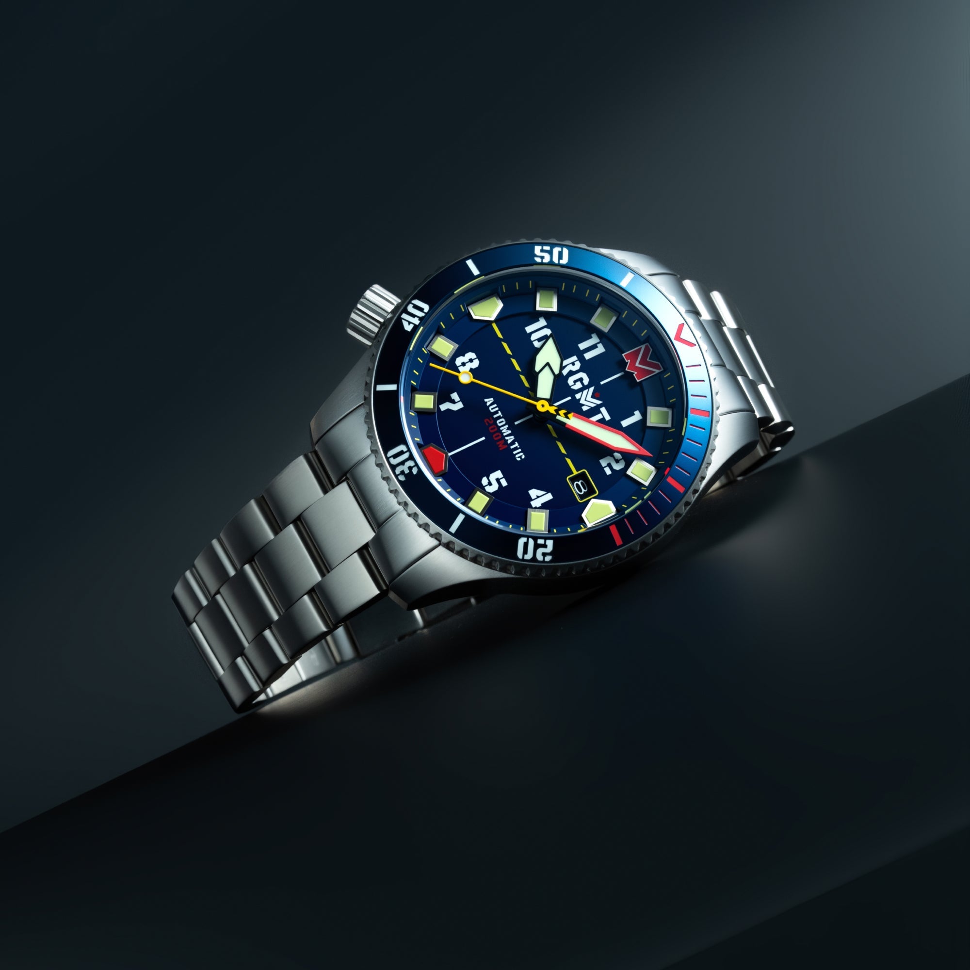 RGMT RGMT Recon Diver Automatic Sea Blue Men's Watch RG-8075-22