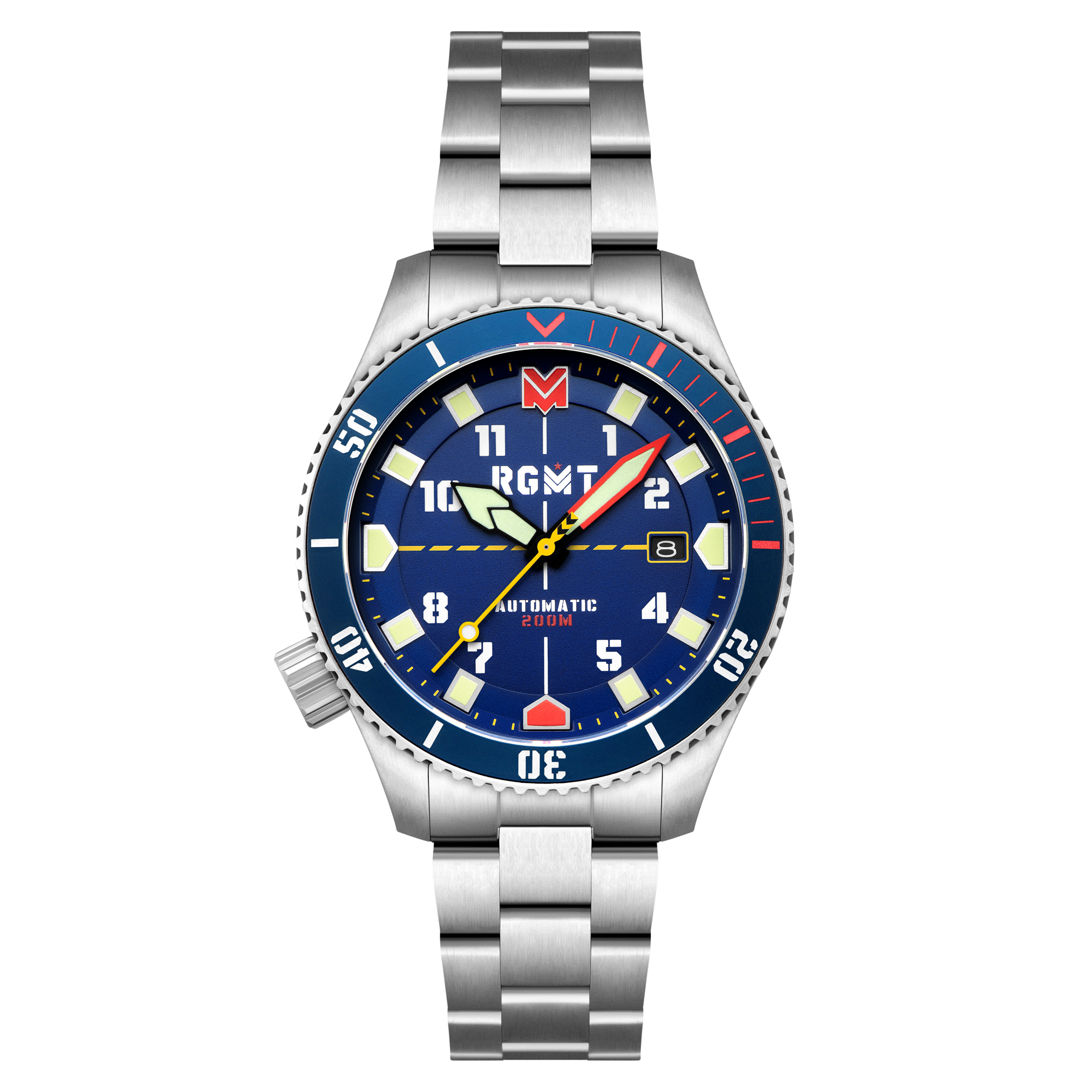 RGMT RGMT Recon Diver Automatic Sea Blue Men's Watch RG-8075-22