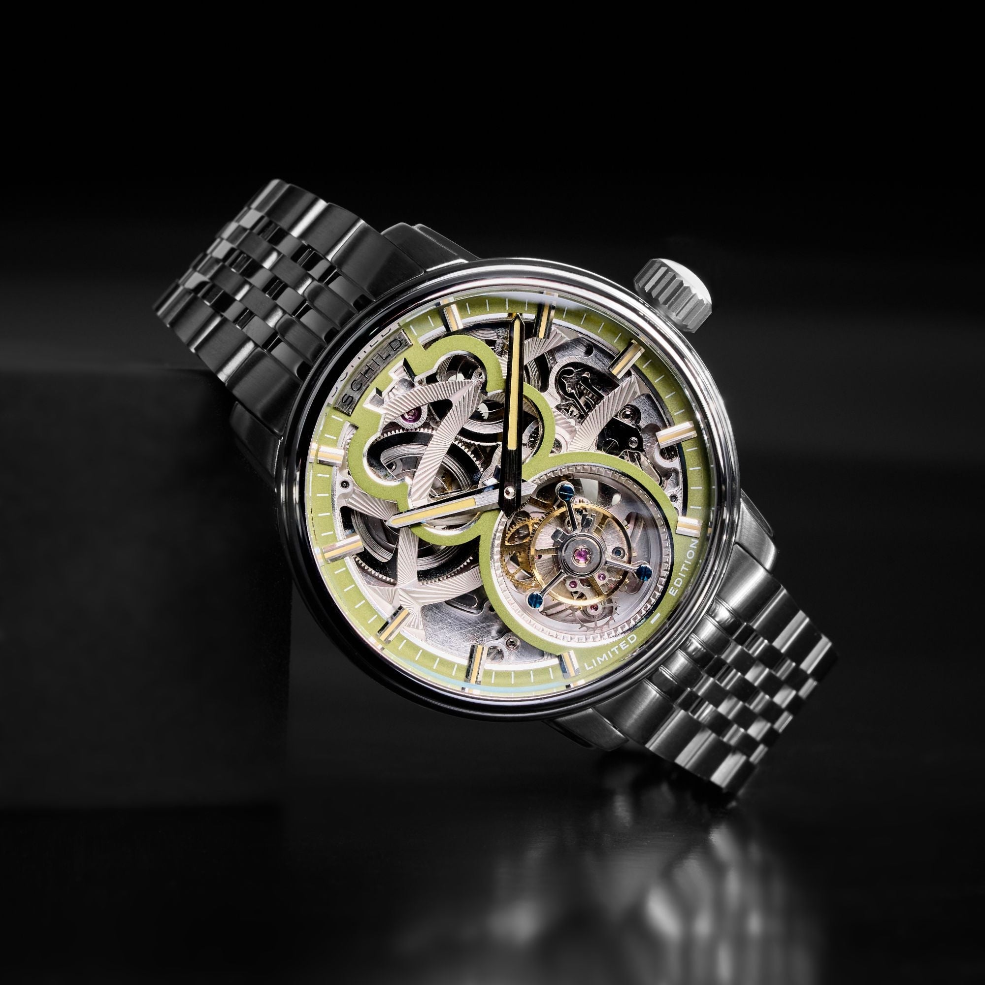 SCHILD Schild Maximillian Tourbillon Limited Edition Avocado Men's Watch SC-1002-99