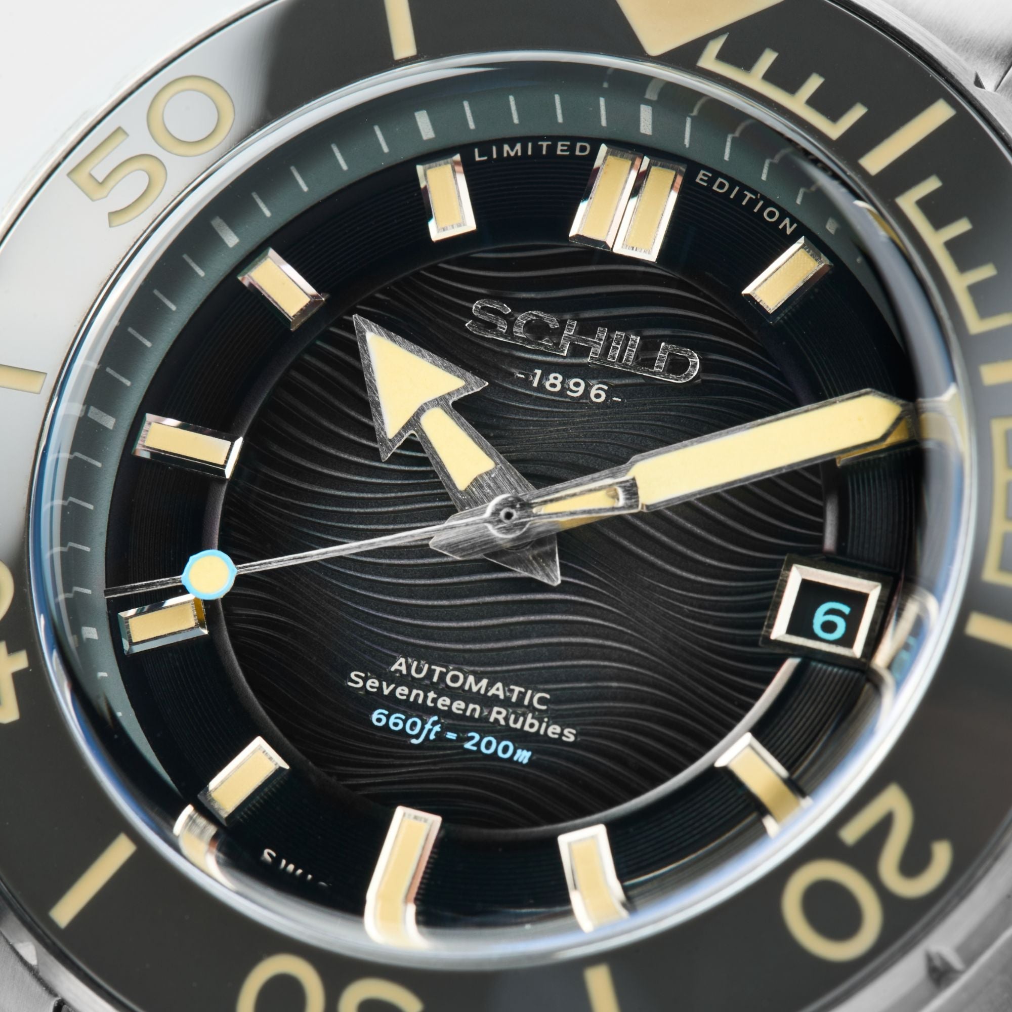 SCHILD Schild Hermann Swiss Automatic Limited Edition Crimson Grey Men's Watch SC-1016-66