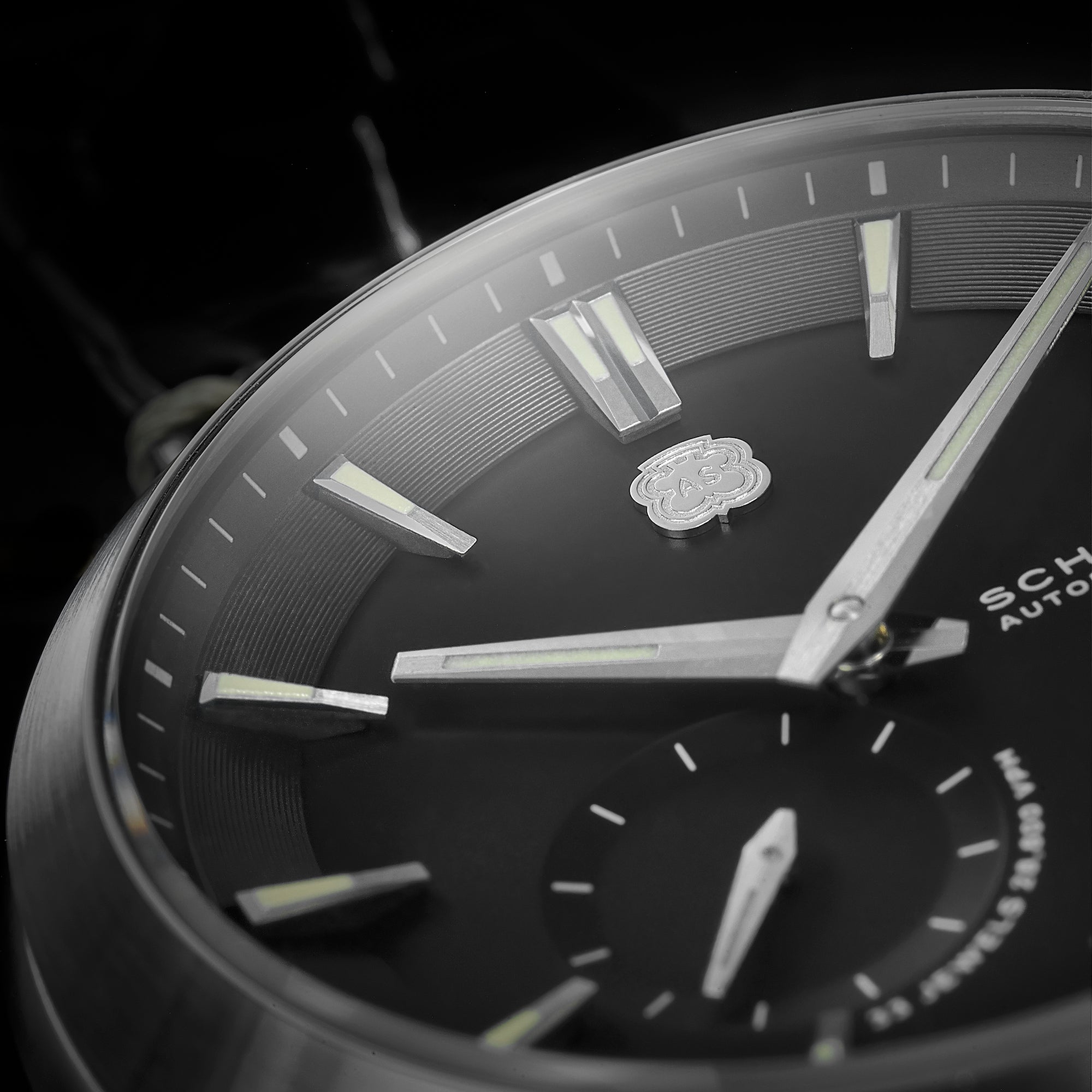 SCHILD Schild Heinrich Micro Rotor Automatic Limited Edition Aura Black Men's Watch SC-1017-11
