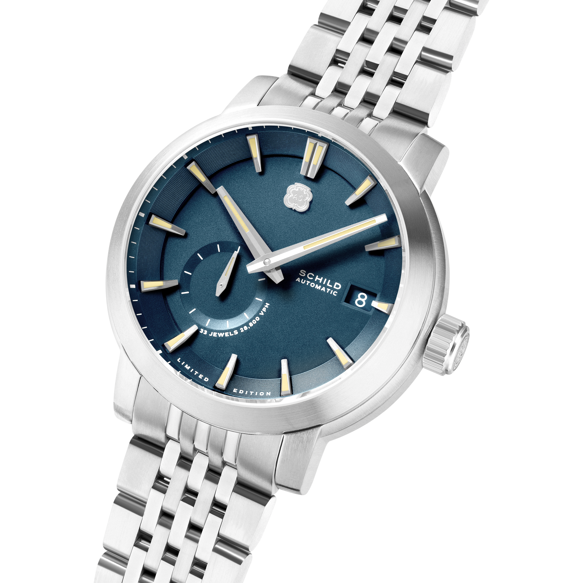 SCHILD Schild Heinrich Micro Rotor Automatic Limited Edition Midnight Blue Men's Watch SC-1017-22