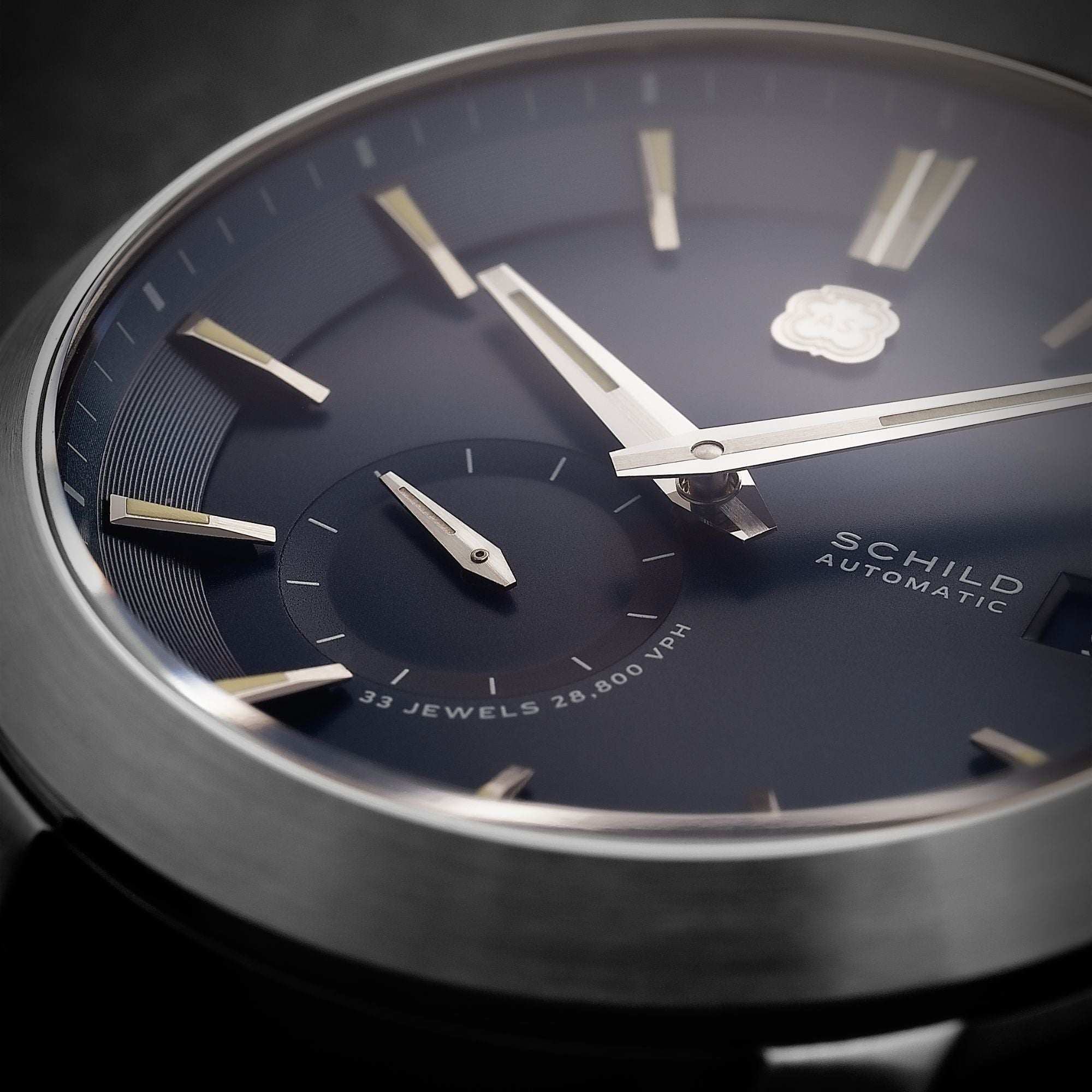 SCHILD Schild Heinrich Micro Rotor Automatic Limited Edition Midnight Blue Men's Watch SC-1017-22