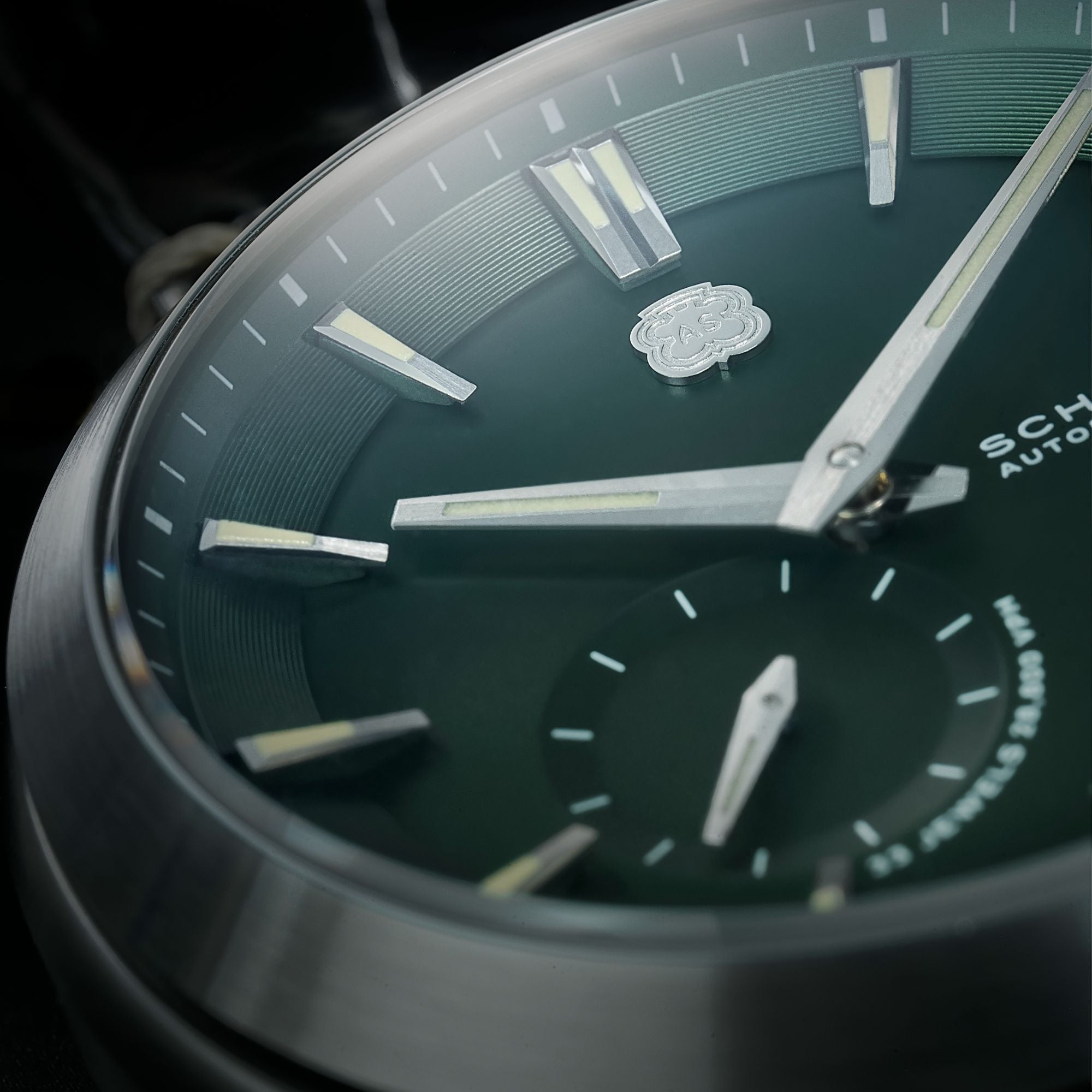 SCHILD Schild Heinrich Micro Rotor Automatic Limited Edition Winter Green Men's Watch SC-1017-44