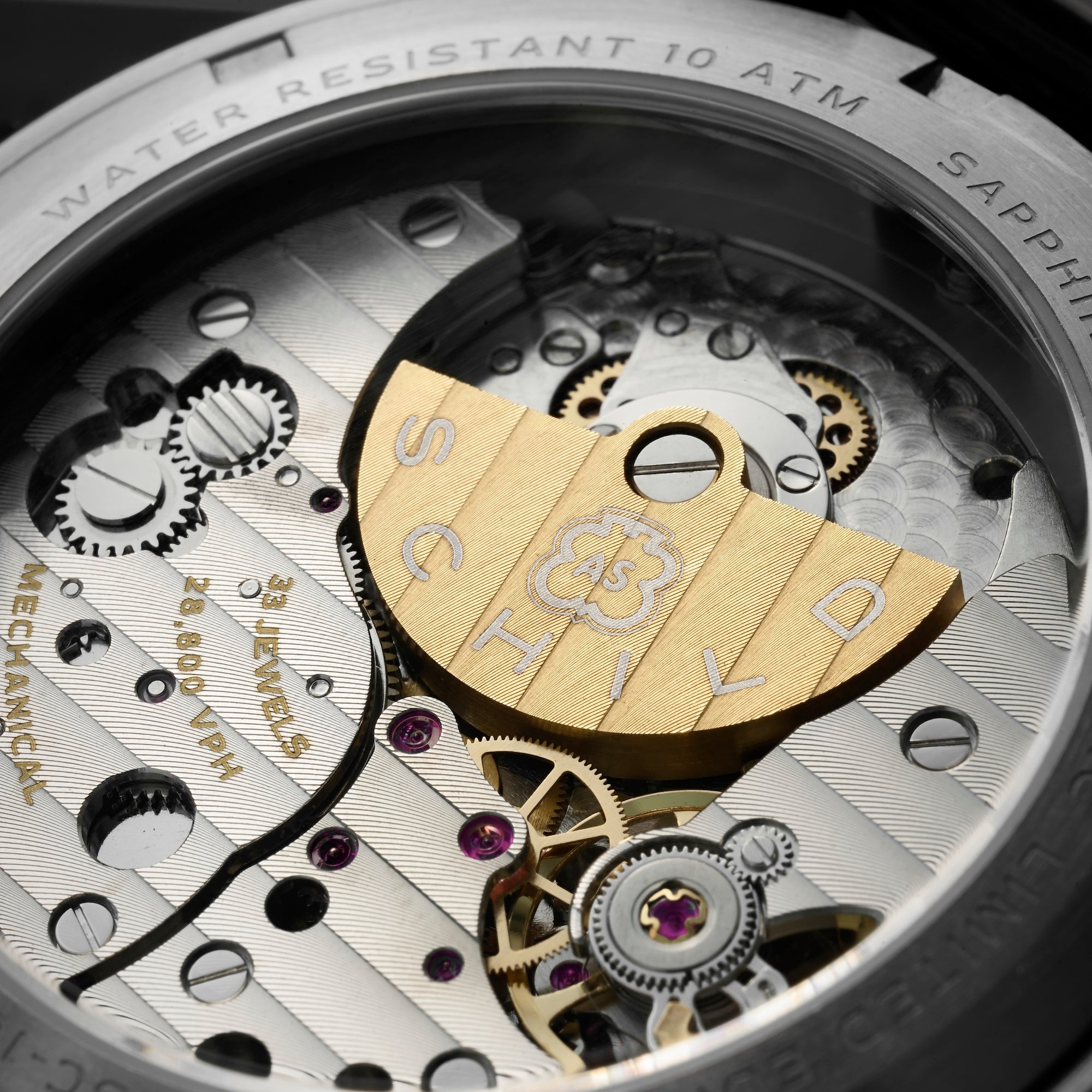 SCHILD Schild Heinrich Micro Rotor Automatic Limited Edition Iron Grey Men's Watch SC-1017-55