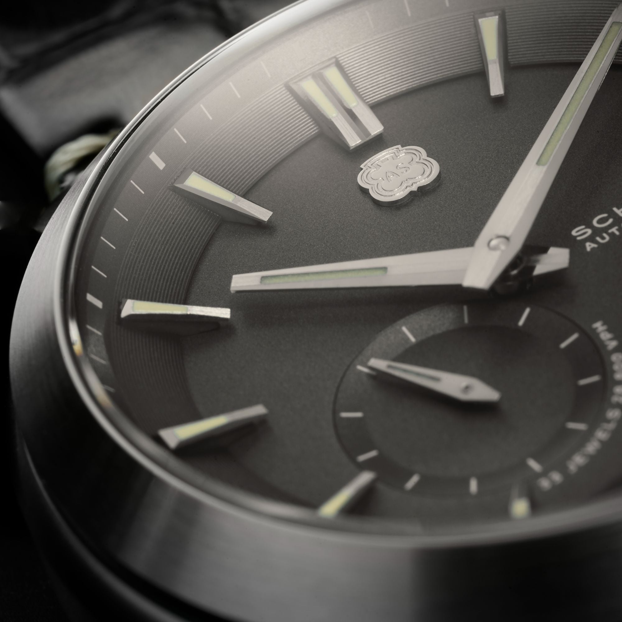 SCHILD Schild Heinrich Micro Rotor Automatic Limited Edition Iron Grey Men's Watch SC-1017-55