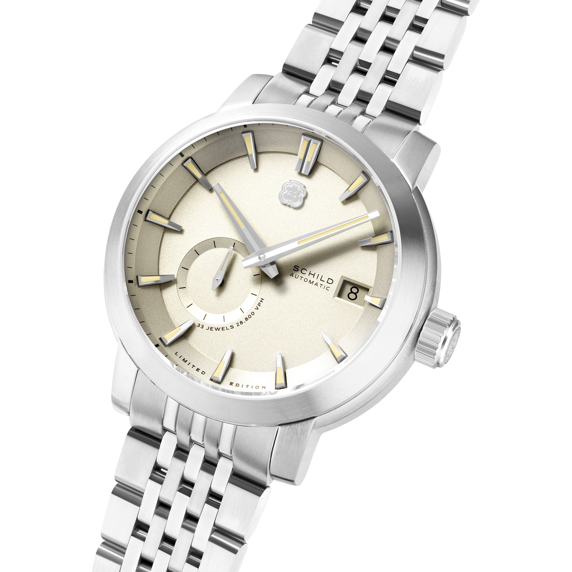 SCHILD Schild Heinrich Micro Rotor Automatic Limited Edition Ghost Grey Men's Watch SC-1017-66