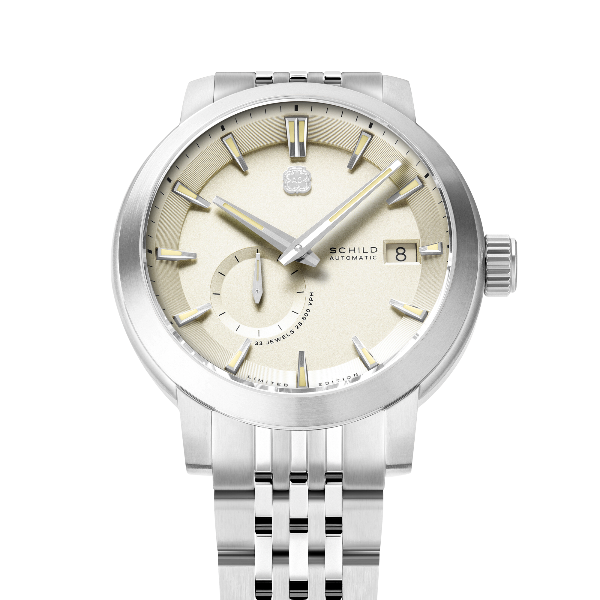 SCHILD Schild Heinrich Micro Rotor Automatic Limited Edition Ghost Grey Men's Watch SC-1017-66