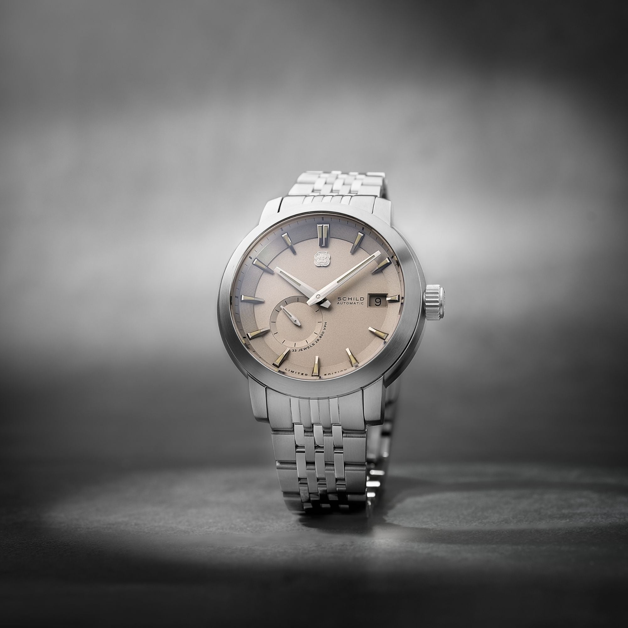 SCHILD Schild Heinrich Micro Rotor Automatic Limited Edition Ghost Grey Men's Watch SC-1017-66