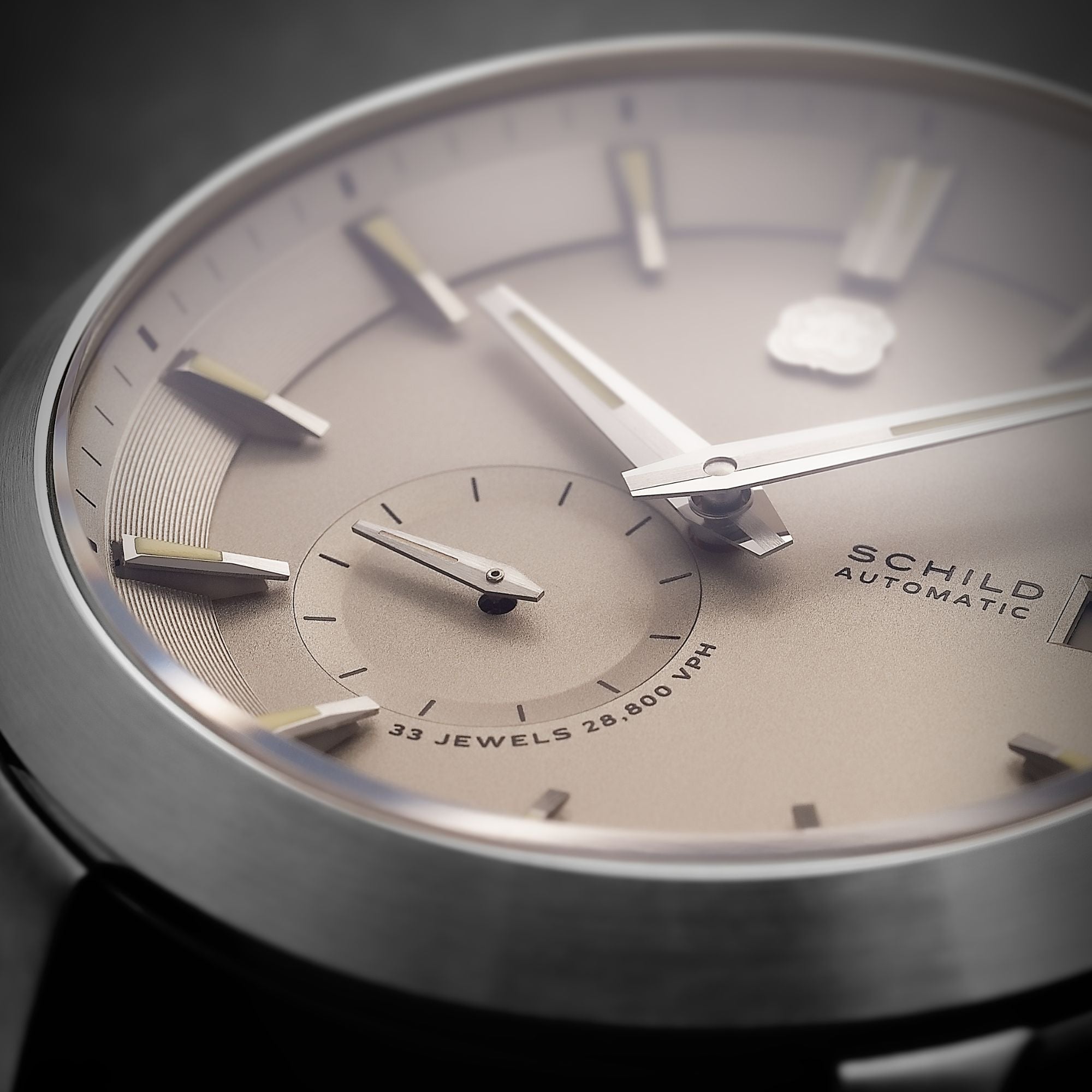 SCHILD Schild Heinrich Micro Rotor Automatic Limited Edition Ghost Grey Men's Watch SC-1017-66