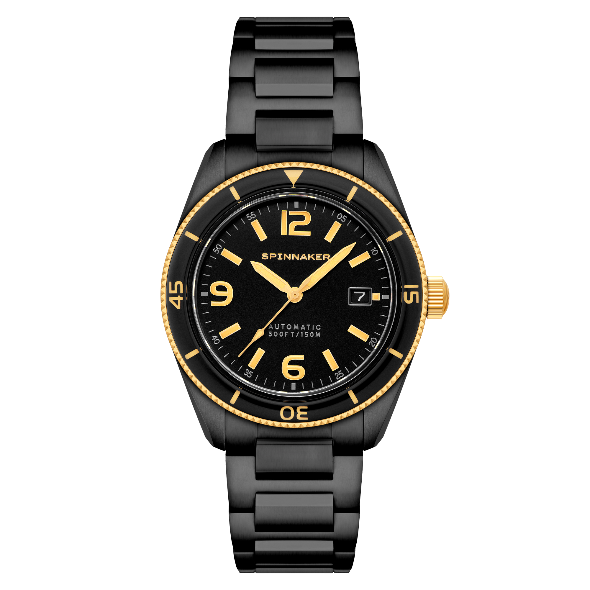 SPINNAKER Spinnaker Fleuss Automatic Golden Eclipse Men's Watch SP-5055-55