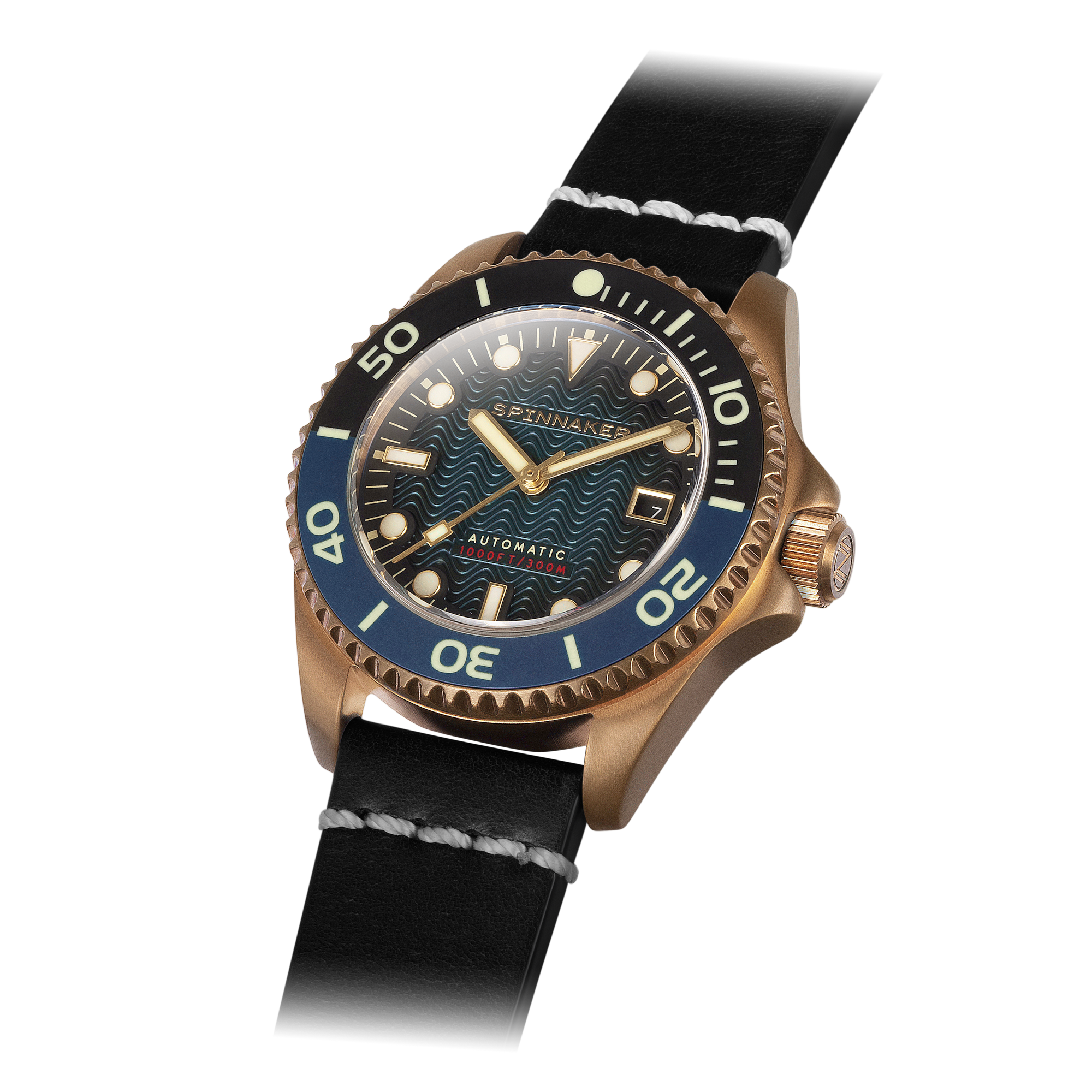 SPINNAKER Spinnaker Tesei Bronze Swiss Automatic Midnight Blue Men's Watch SP-5060-0A