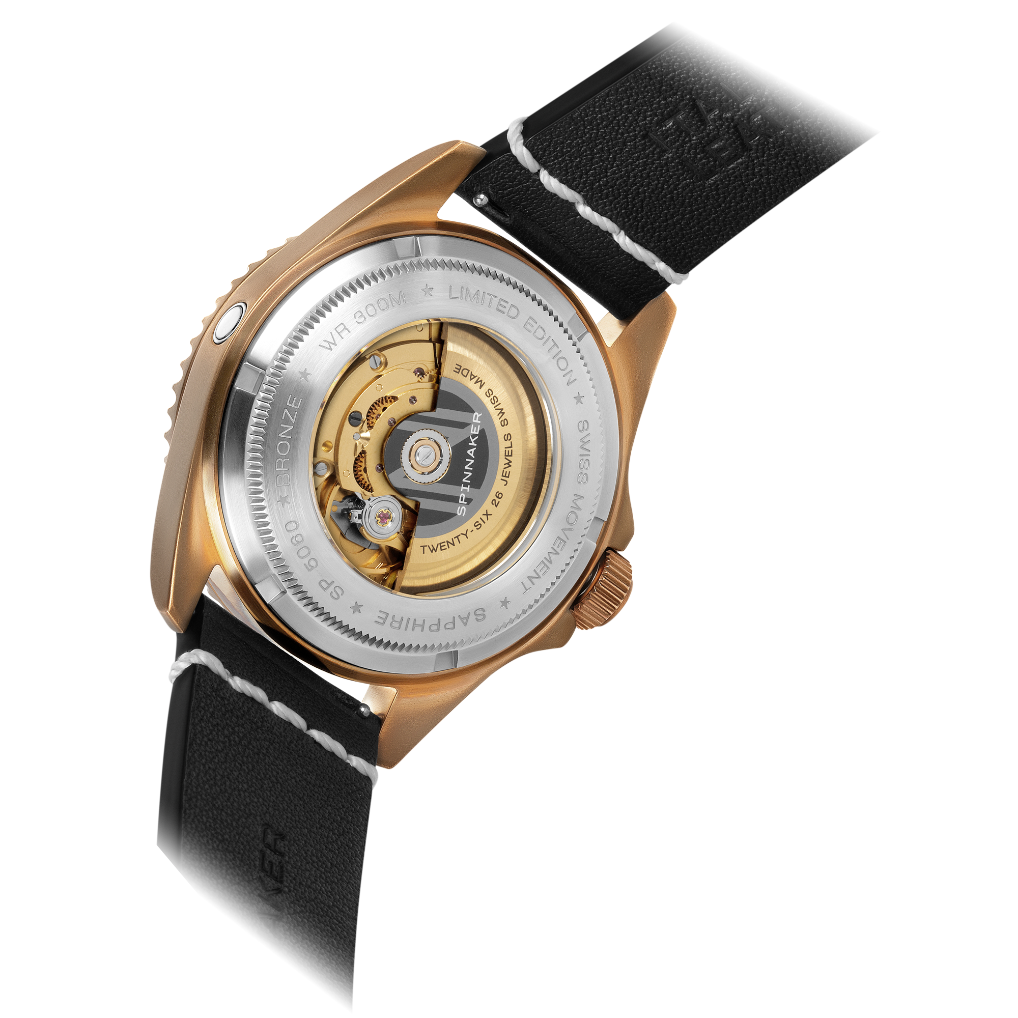 SPINNAKER Spinnaker Tesei Bronze Swiss Automatic Forest Green Men's Watch SP-5060-0B