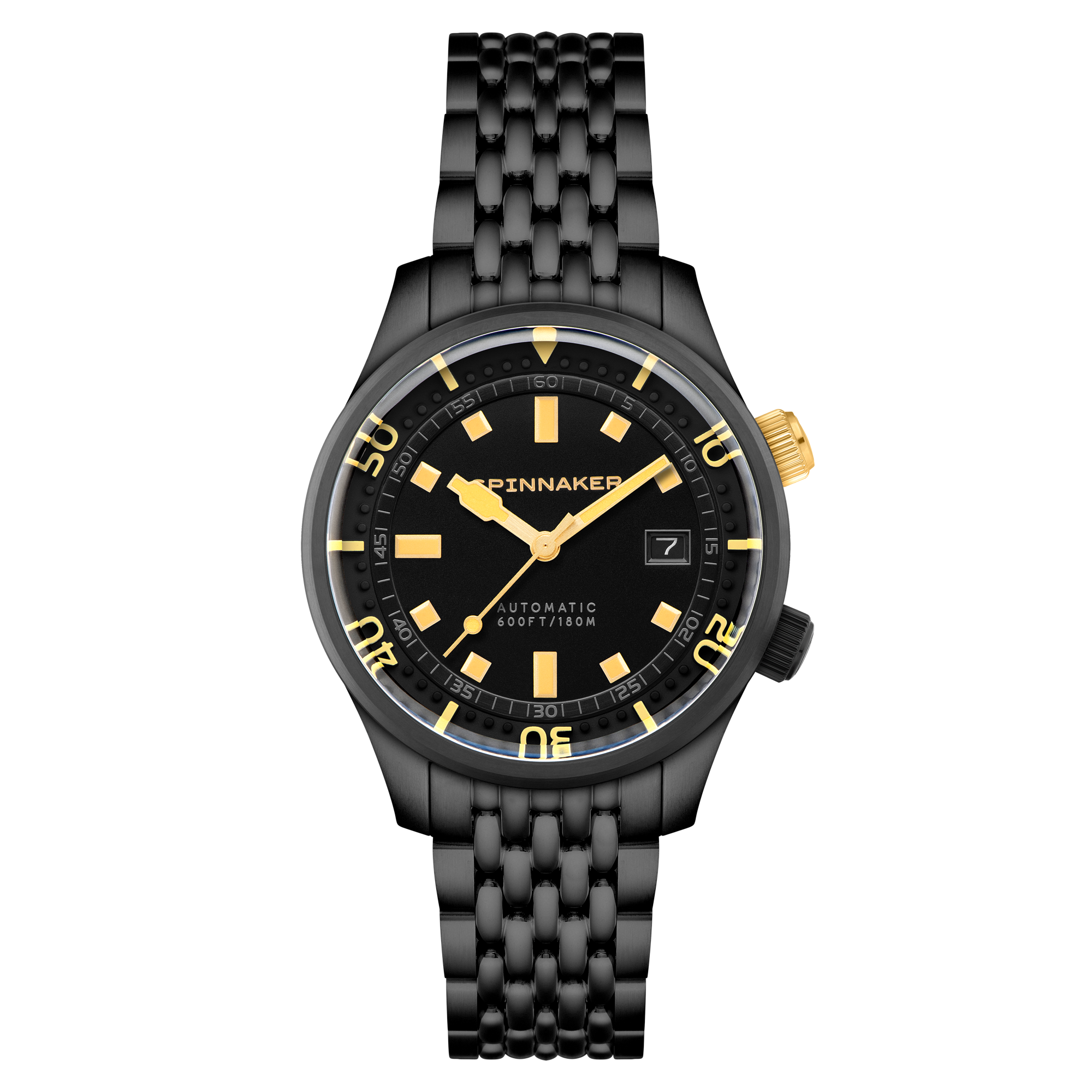 SPINNAKER Spinnaker Bradner Automatic Noir Radiance Men's Watch SP-5062-44