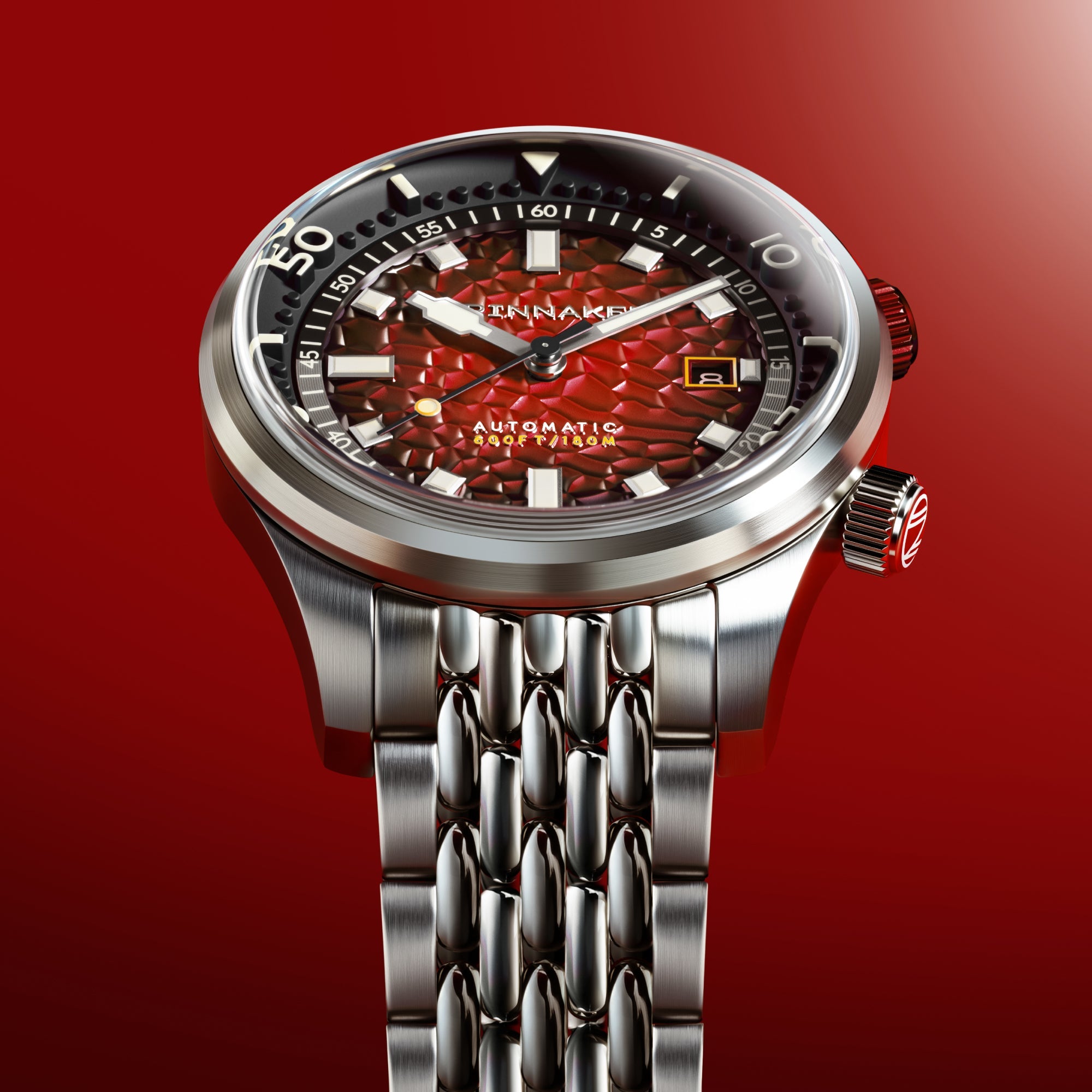 Spinnaker Bradner Automatic Scarlet Horizon Men's Watch SP-5062-99