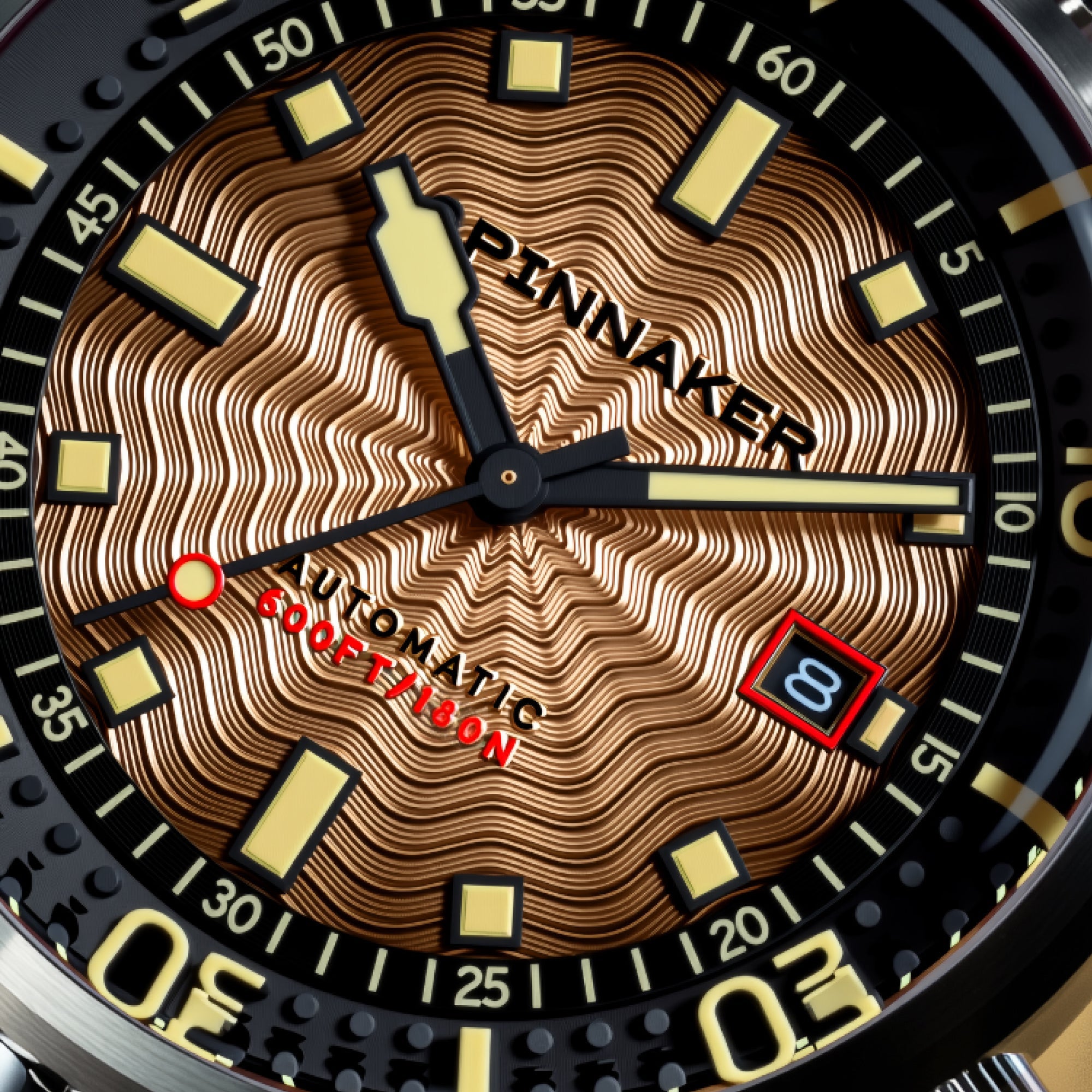 Spinnaker Bradner Automatic Amber Dawn Men's Watch SP-5062-AA