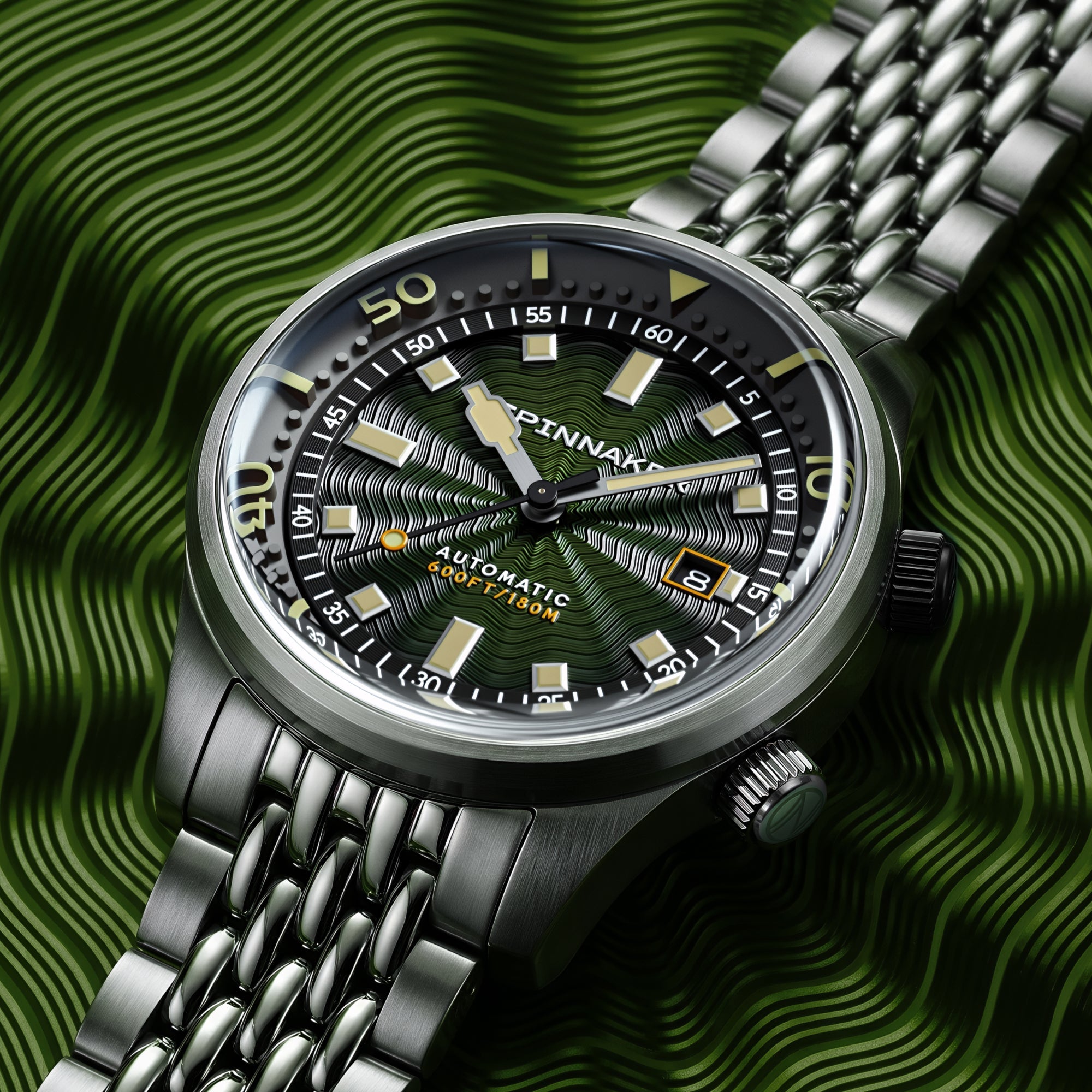 Spinnaker Bradner Automatic Clover Wave Men's Watch SP-5062-DD