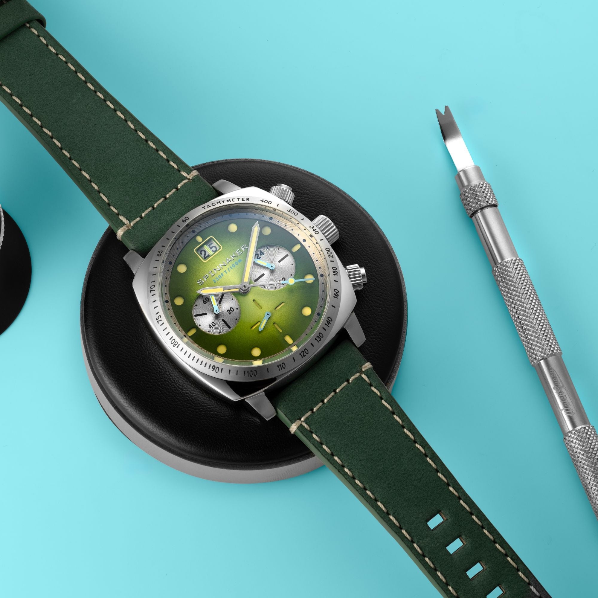 SPINNAKER Spinnaker Hull Chronograph Shire Green Men's Watch SP-5068-06